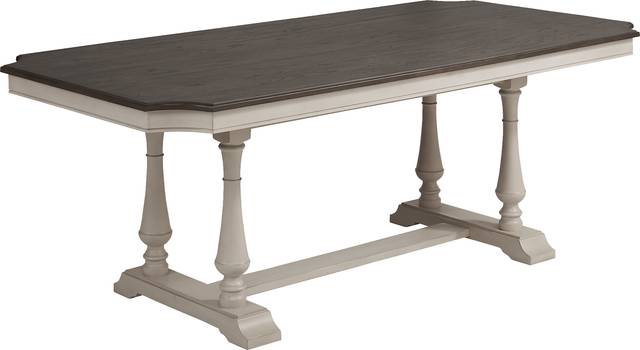 Chestnut Ridge Bisque Rectangle Dining Table - Thumbnail - Image 1