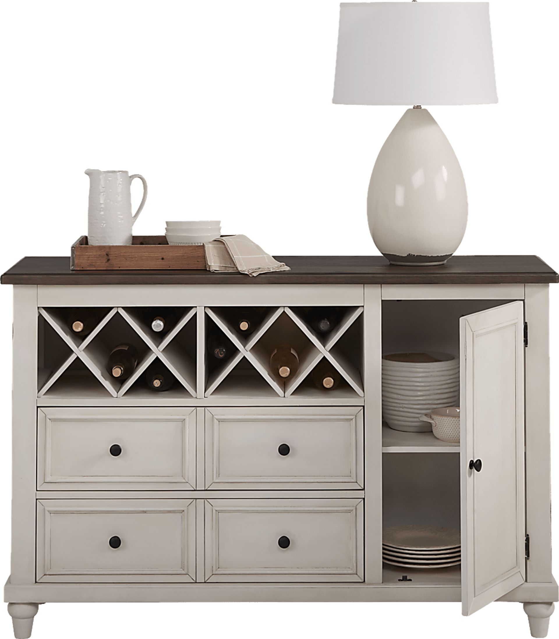 Chestnut Ridge Bisque Server - Image 4