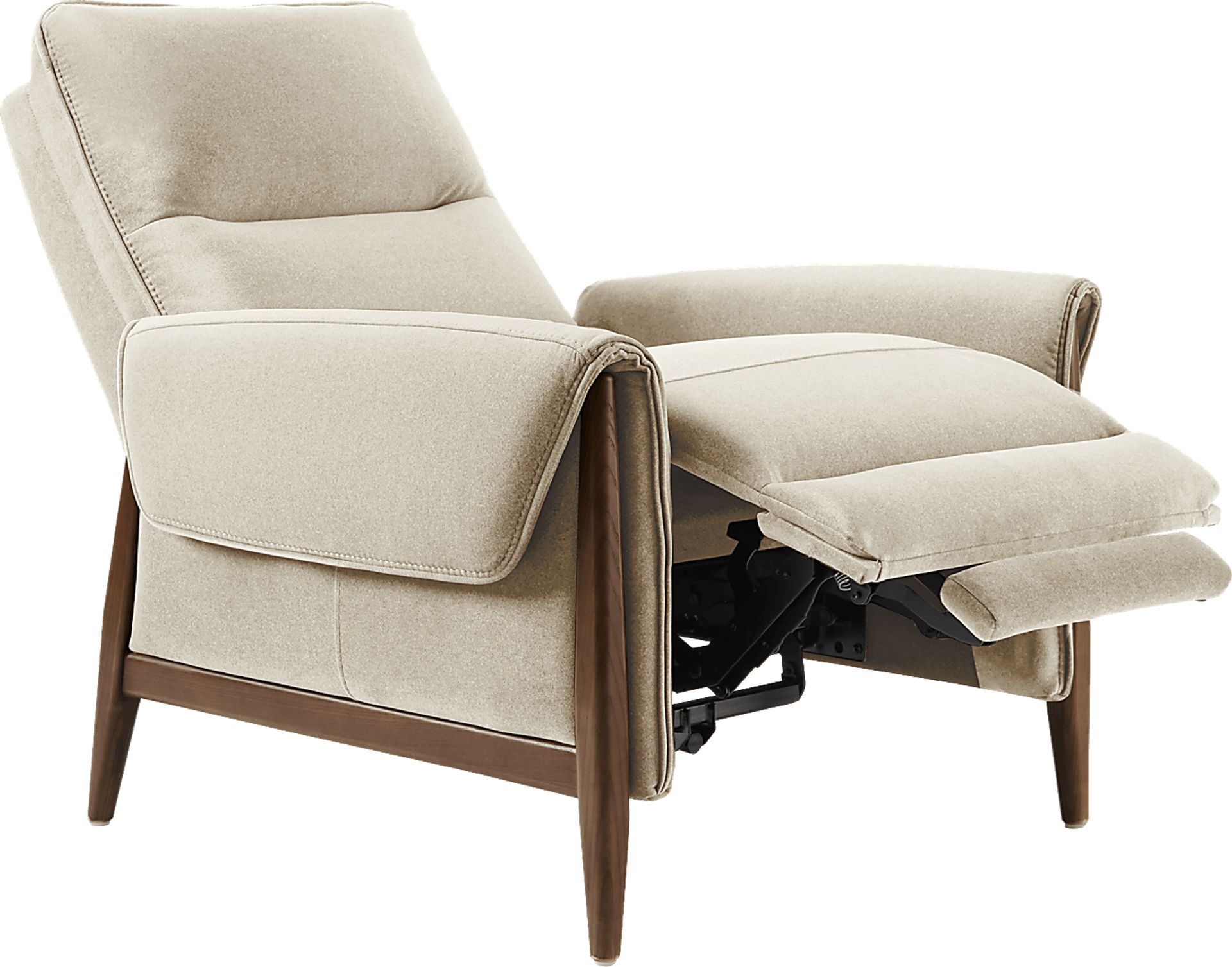 Cheswick White Dual Power Recliner - Image 1