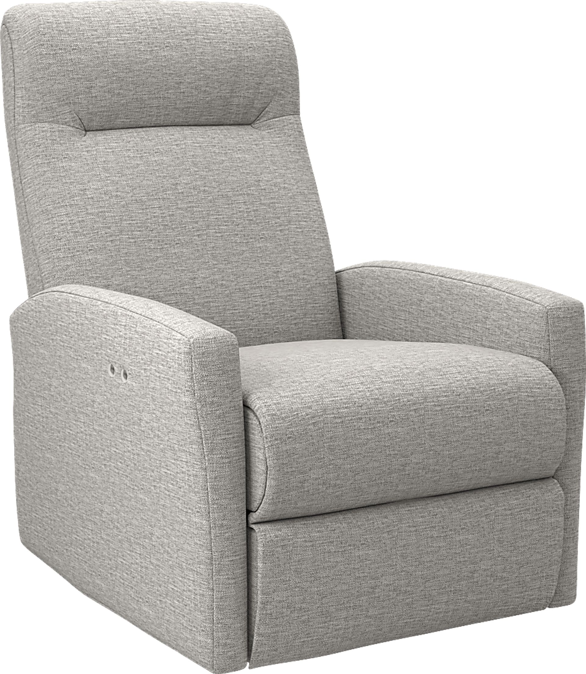 Cheswold Light Gray Power Recliner - Image 1