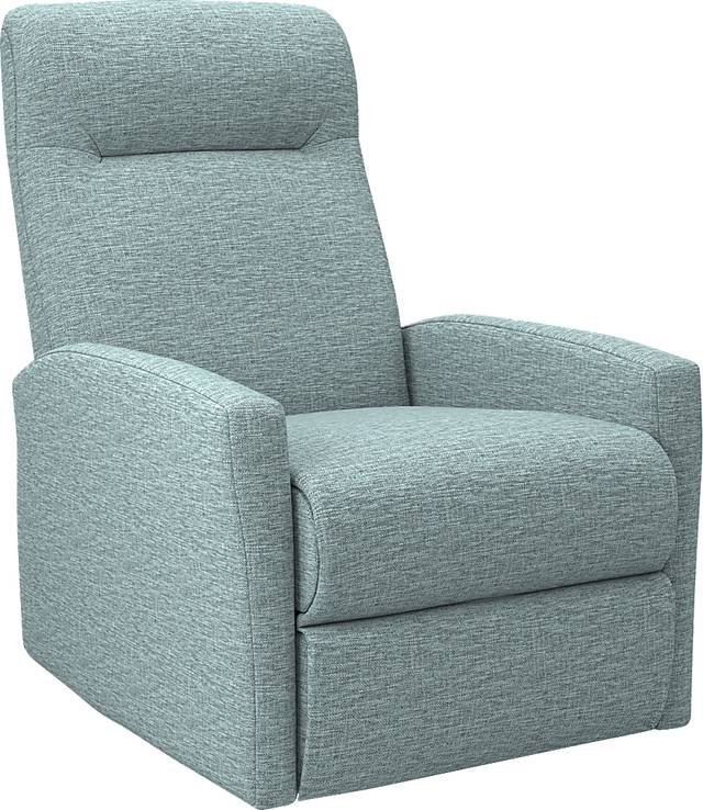 Cheswold Blue Rocker Recliner - Thumbnail - Image 1