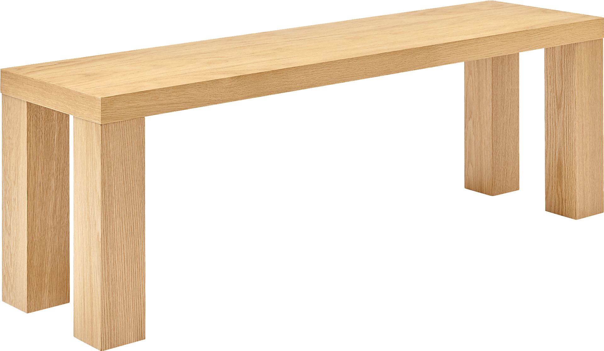 Chevae Brown 57 in. Dining Bench - Image 3
