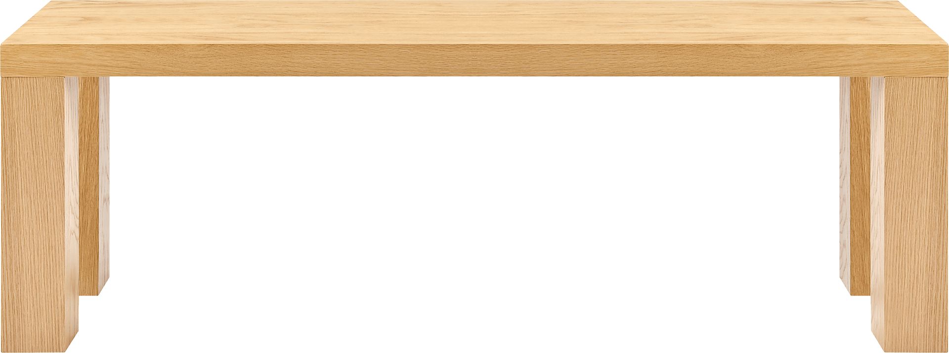 Chevae Brown 57 in. Dining Bench - Image 4
