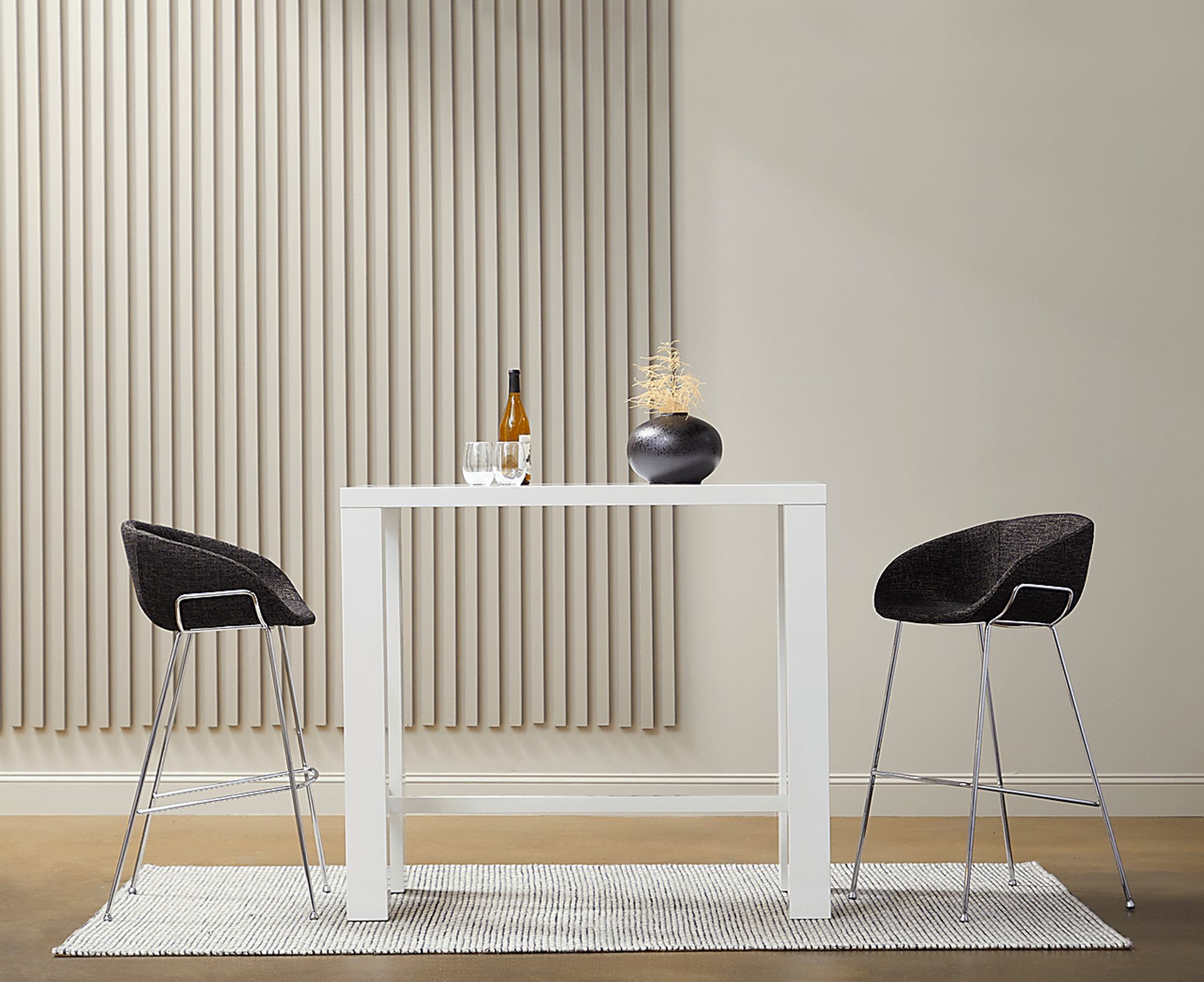 Chevae White Bar Height Table - Image 5