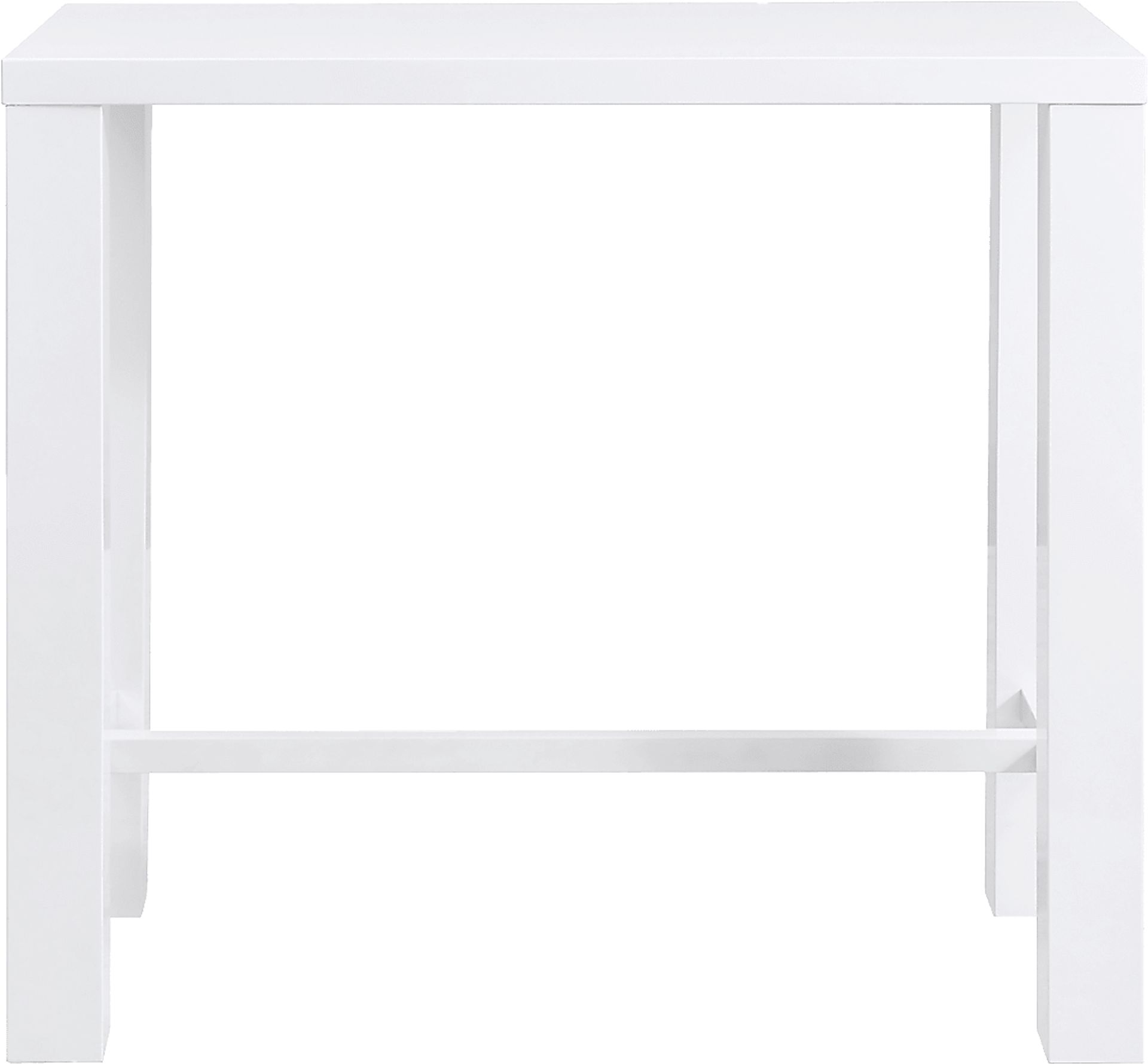 Chevae White Bar Height Table - Image 7