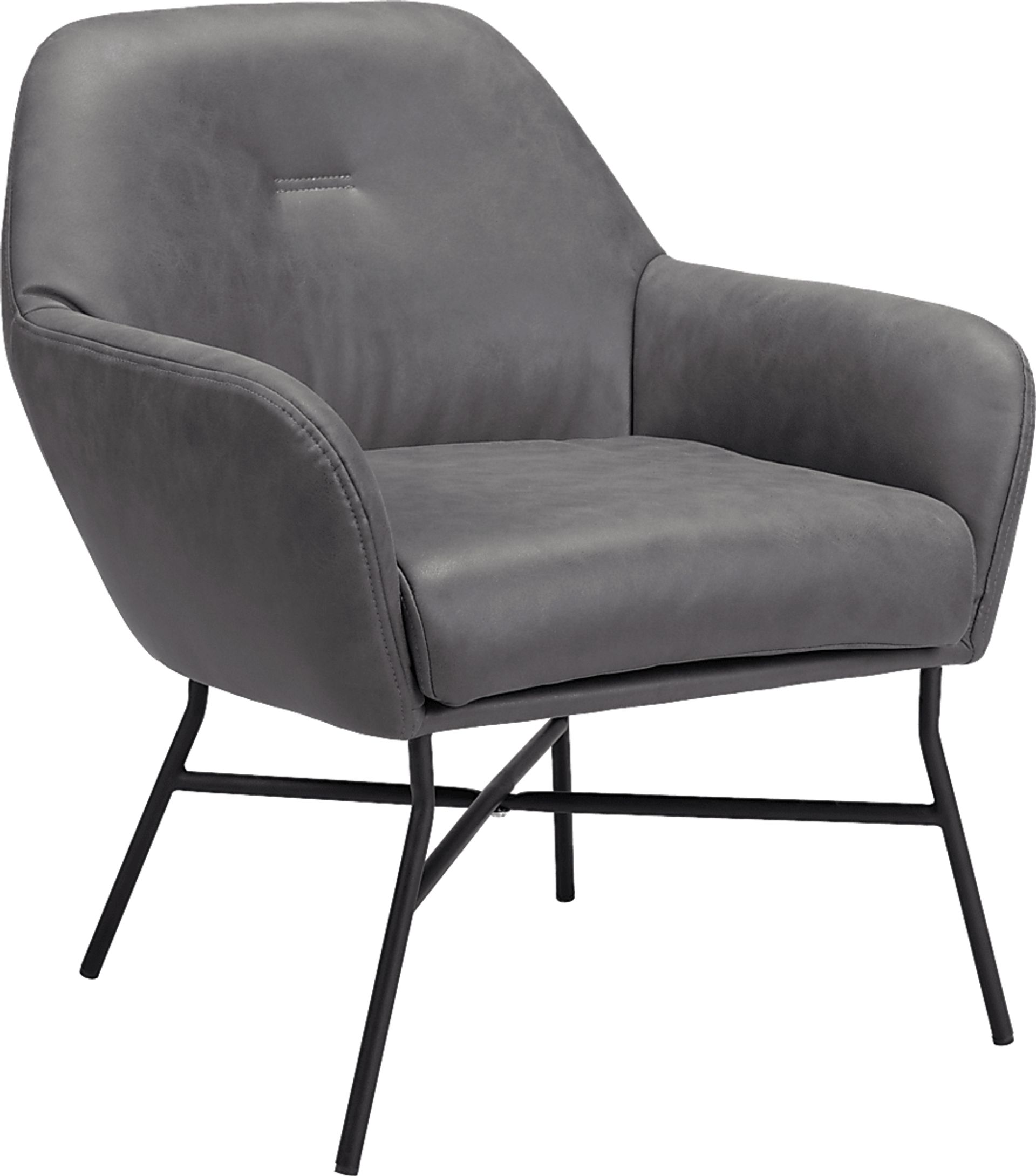 Chevigny Gray Accent Chair - Image 1