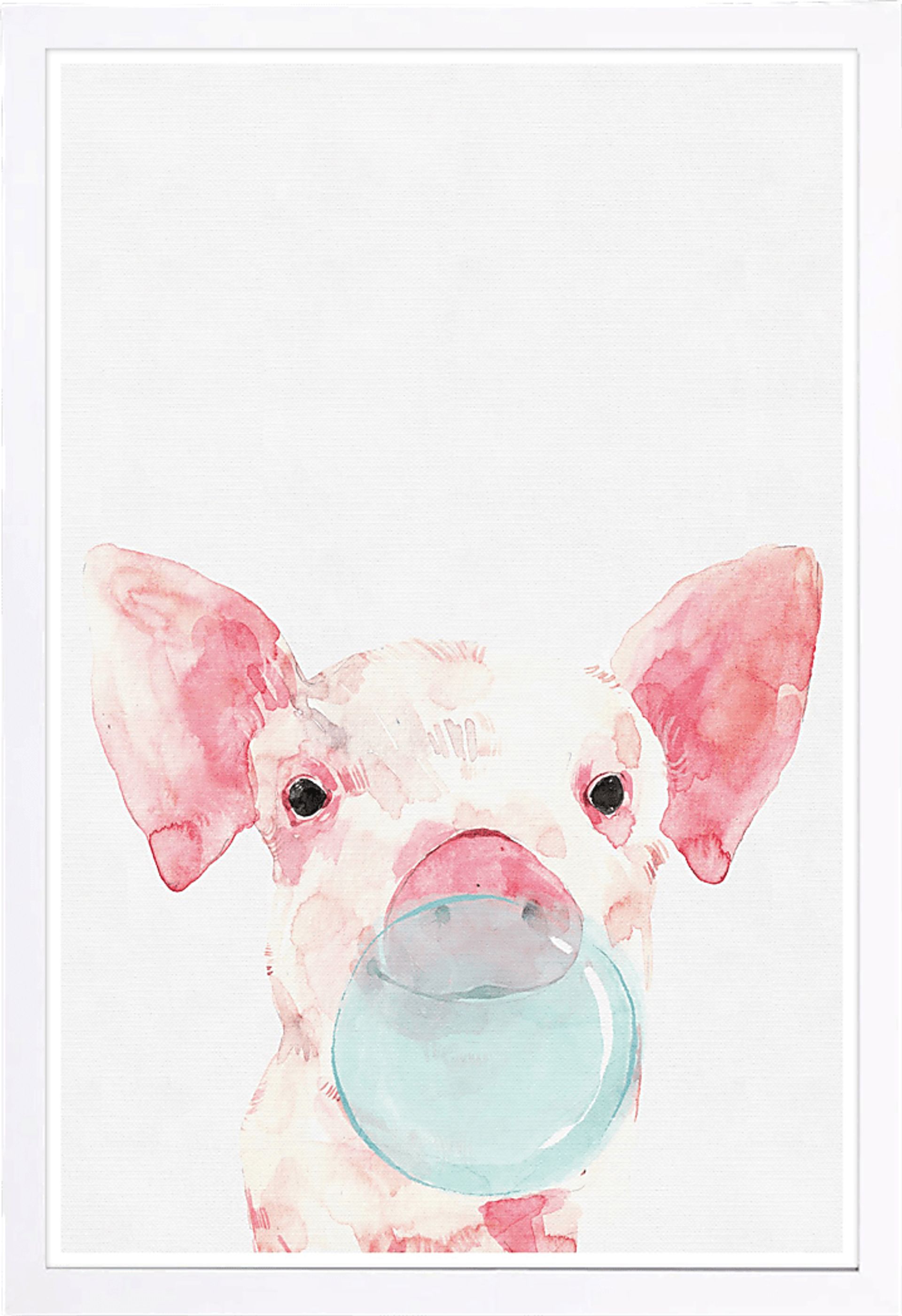 Chewing Sweetness II Pink Artwork - Image 1