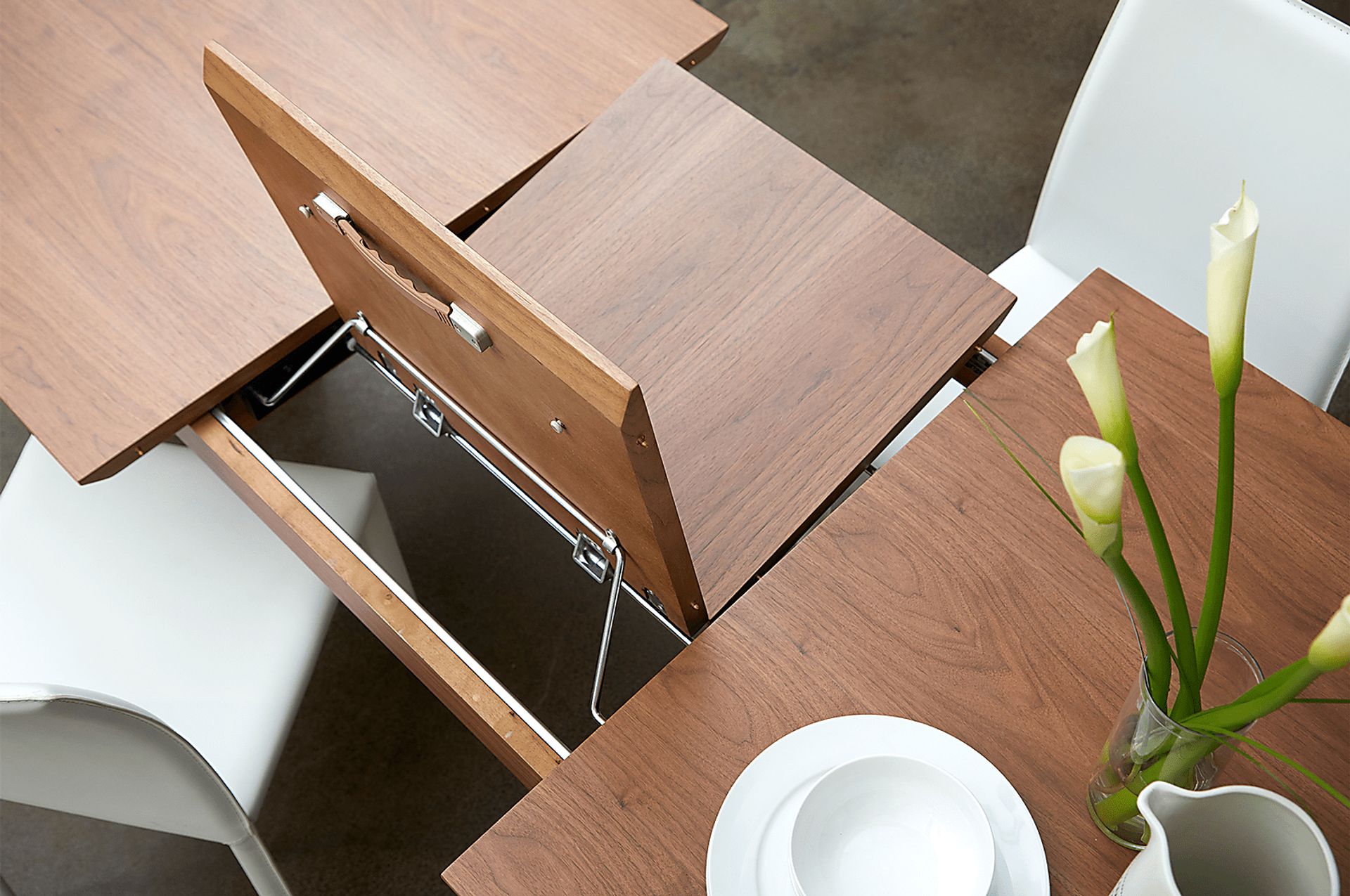 Chewning Walnut Dining Table - Image 3