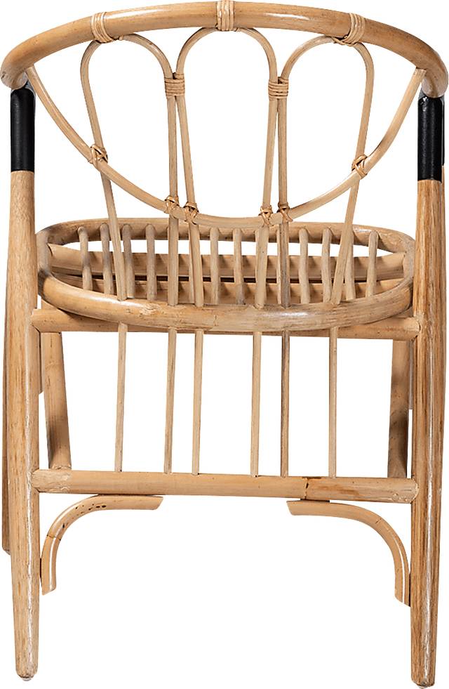 Chezelle Brown Arm Chair - Thumbnail - Image 5