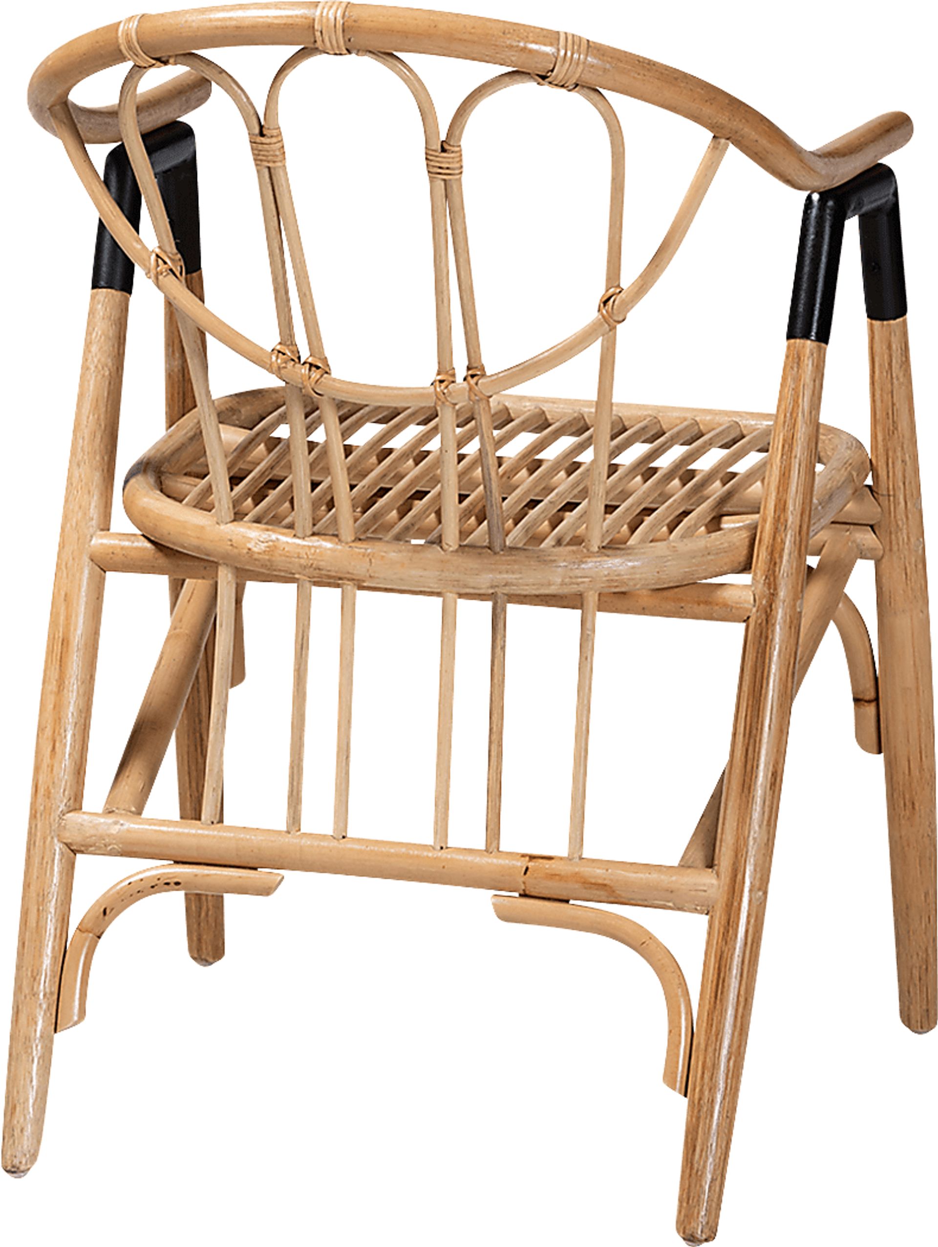 Chezelle Brown Arm Chair - Image 6