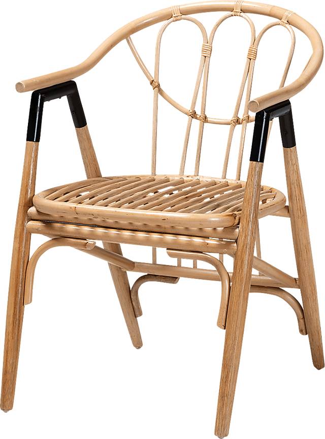 Chezelle Brown Arm Chair - Thumbnail - Image 1