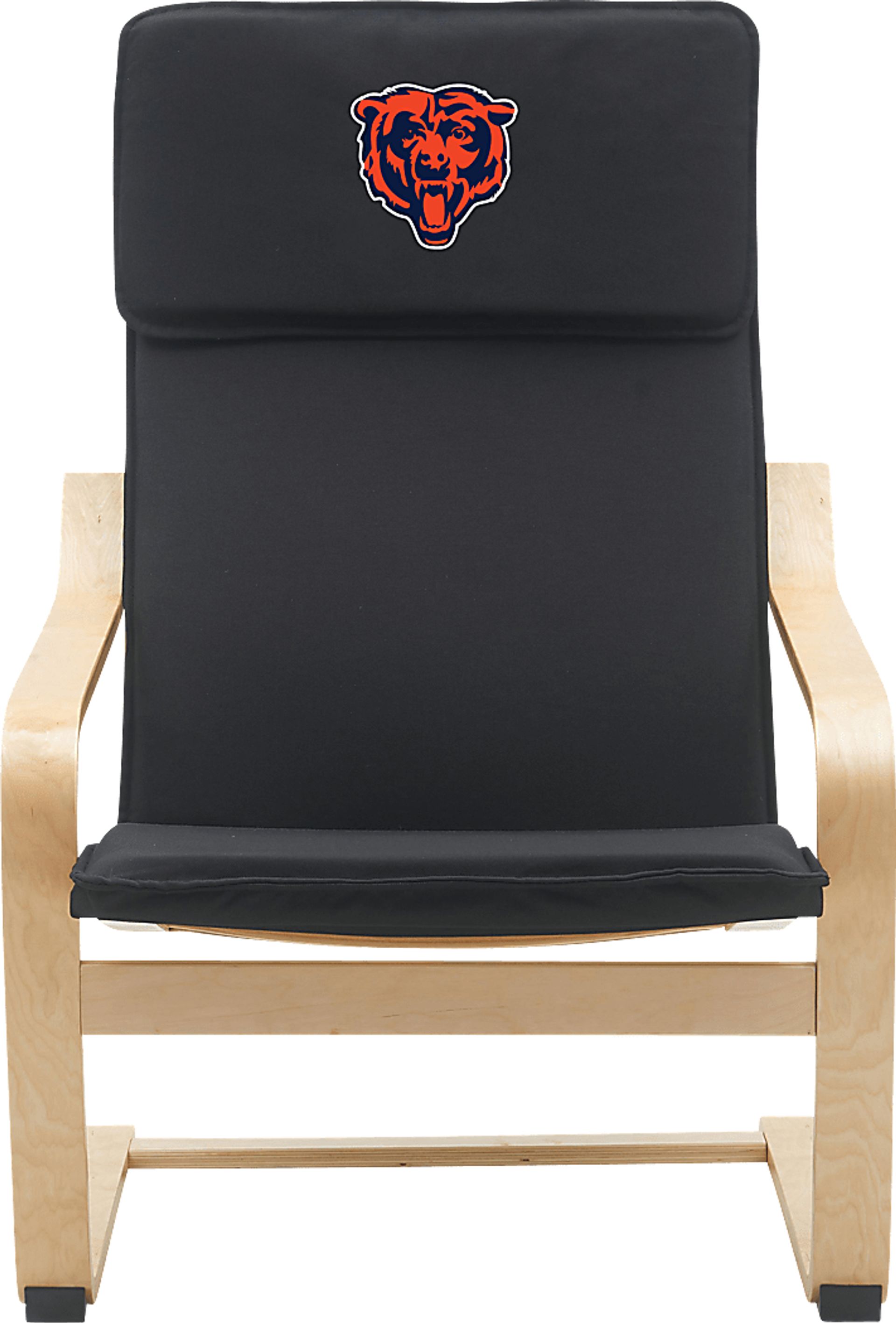 Chicago Bears Black Accent Chair - Image 3