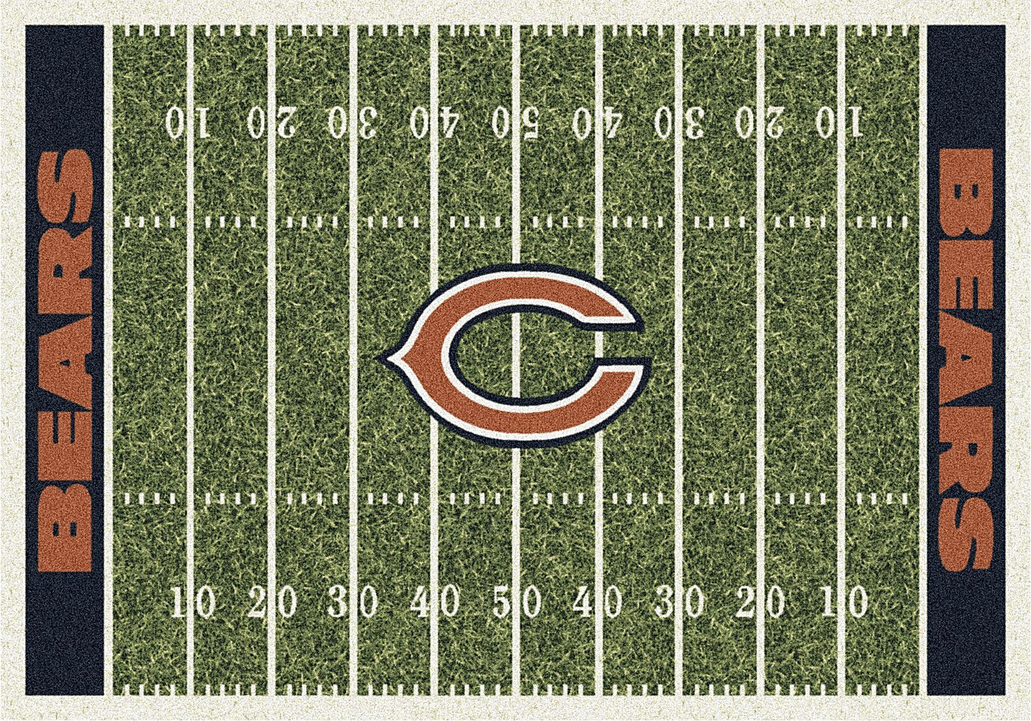 Chicago Bears Green 4' x 6' Rug
