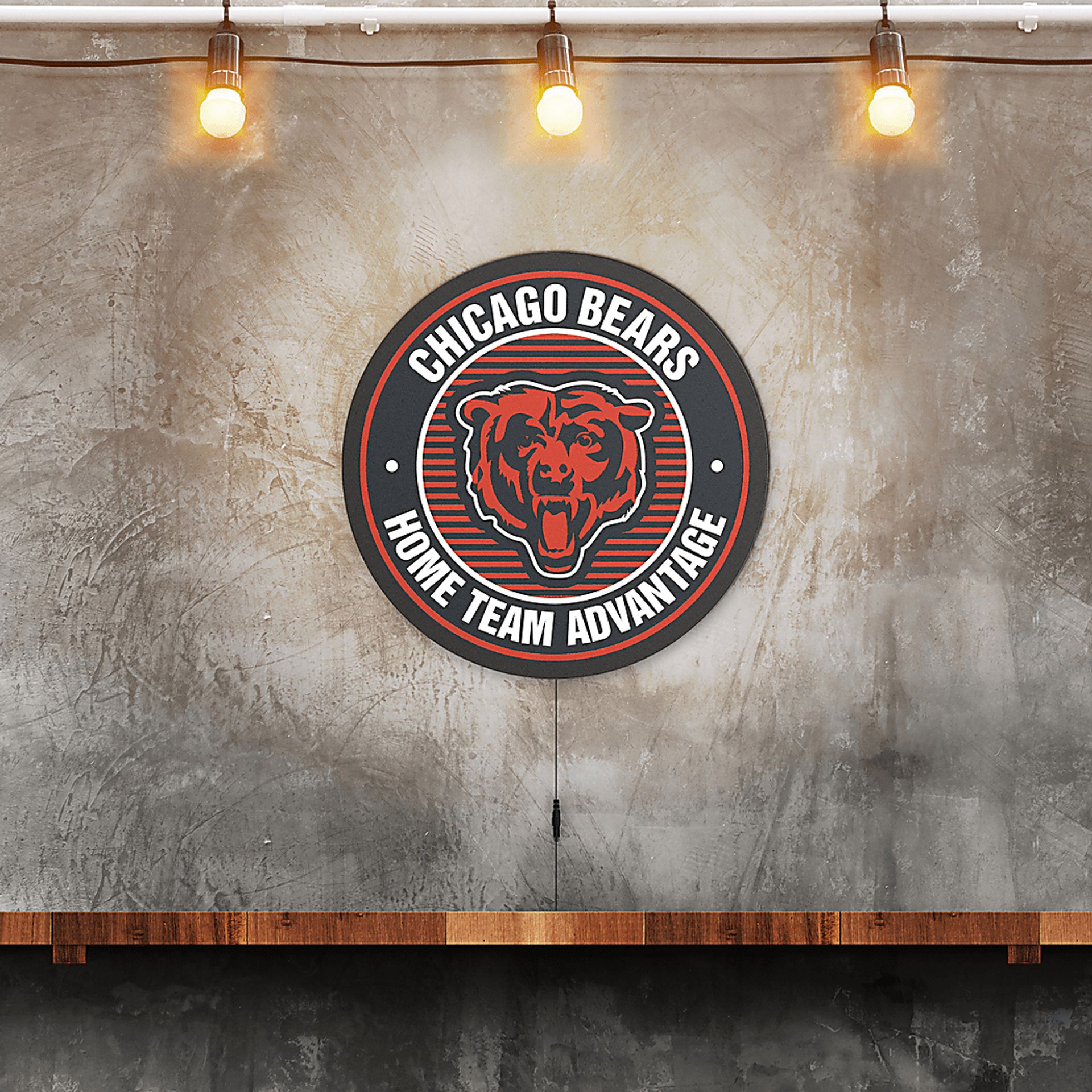 Chicago Bears LED Wall Decor - Image 2