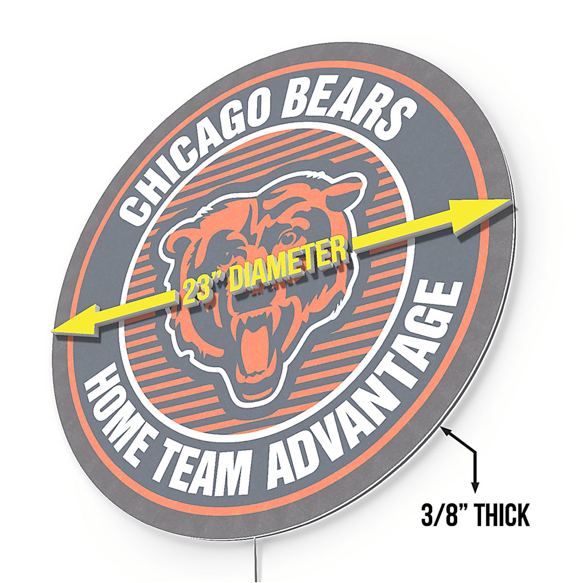 Nfl Home Team Advantage Led Sign Artwork | Rooms to Go