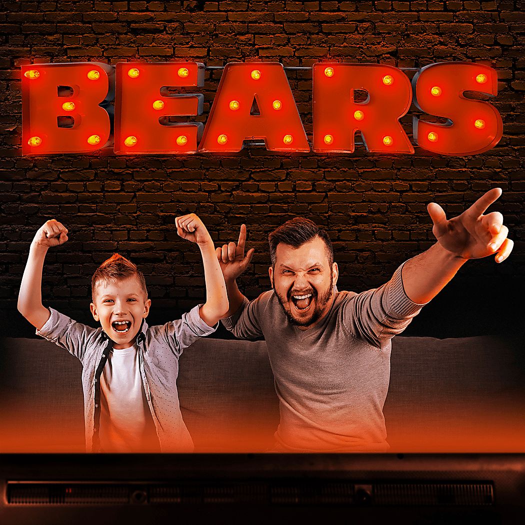 Chicago Bears Metal Wall Decor - Thumbnail 2