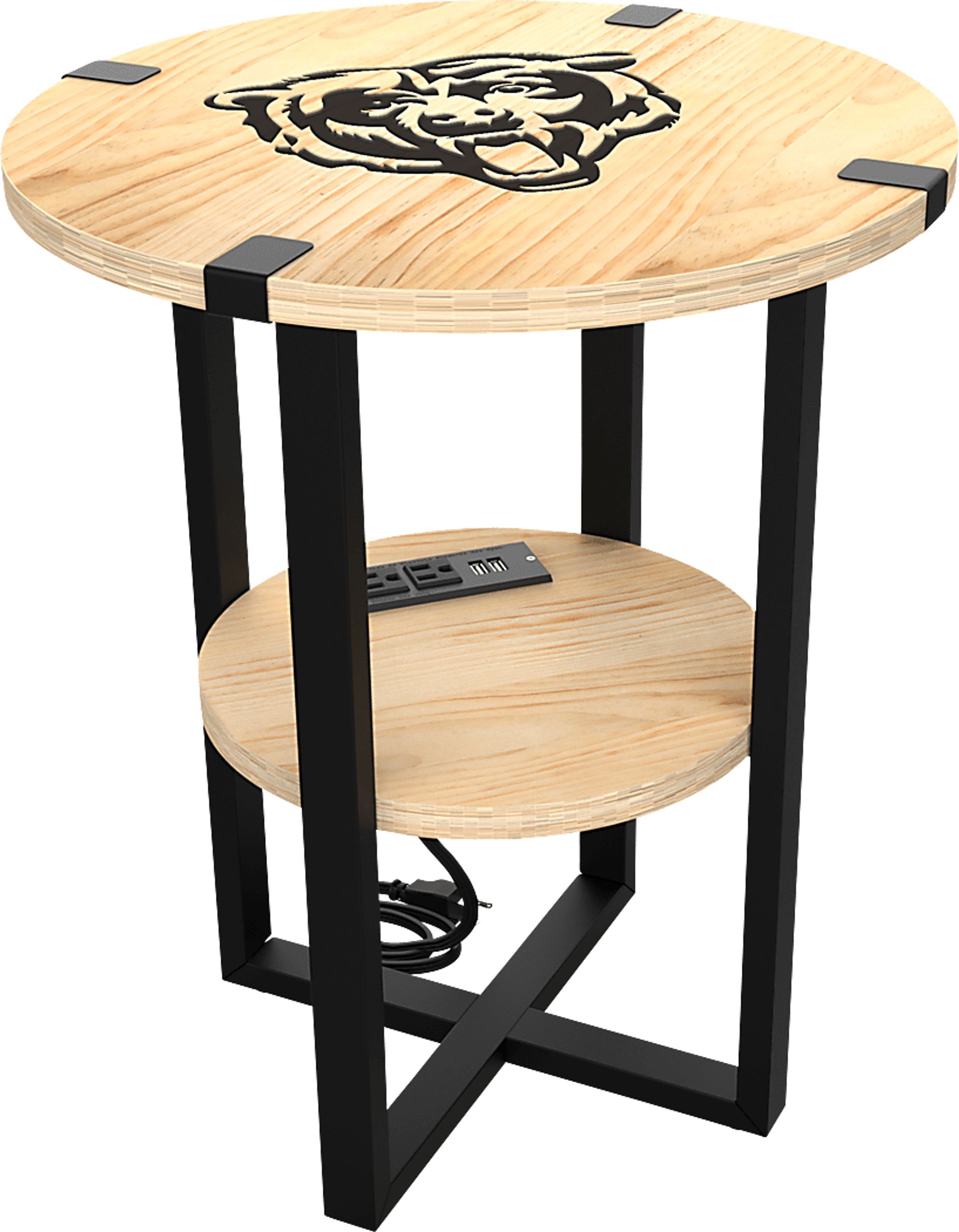Chicago Bears Side Table - Image 1