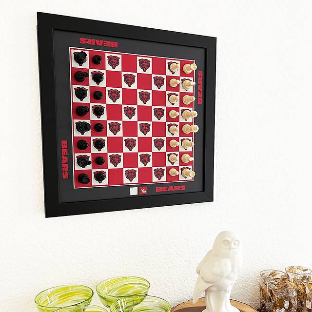 Chicago Bears Wall Chess Set - Thumbnail - Image 2