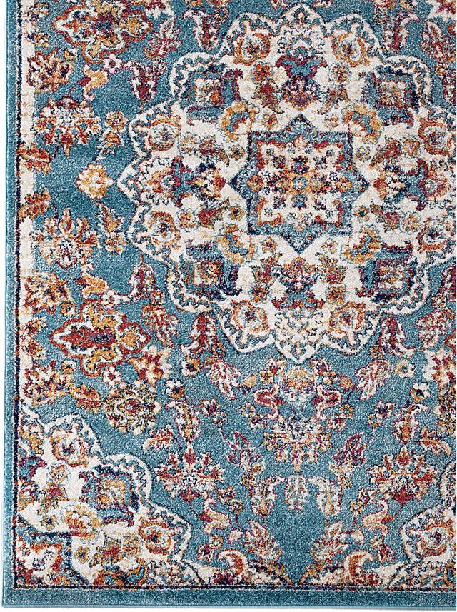 Chicana Blue 5' x 7'6 Rug - Thumbnail - Image 4