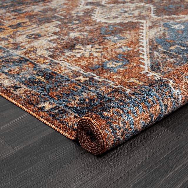 Chichester Blue 5' x 7' Rug - Thumbnail - Image 6