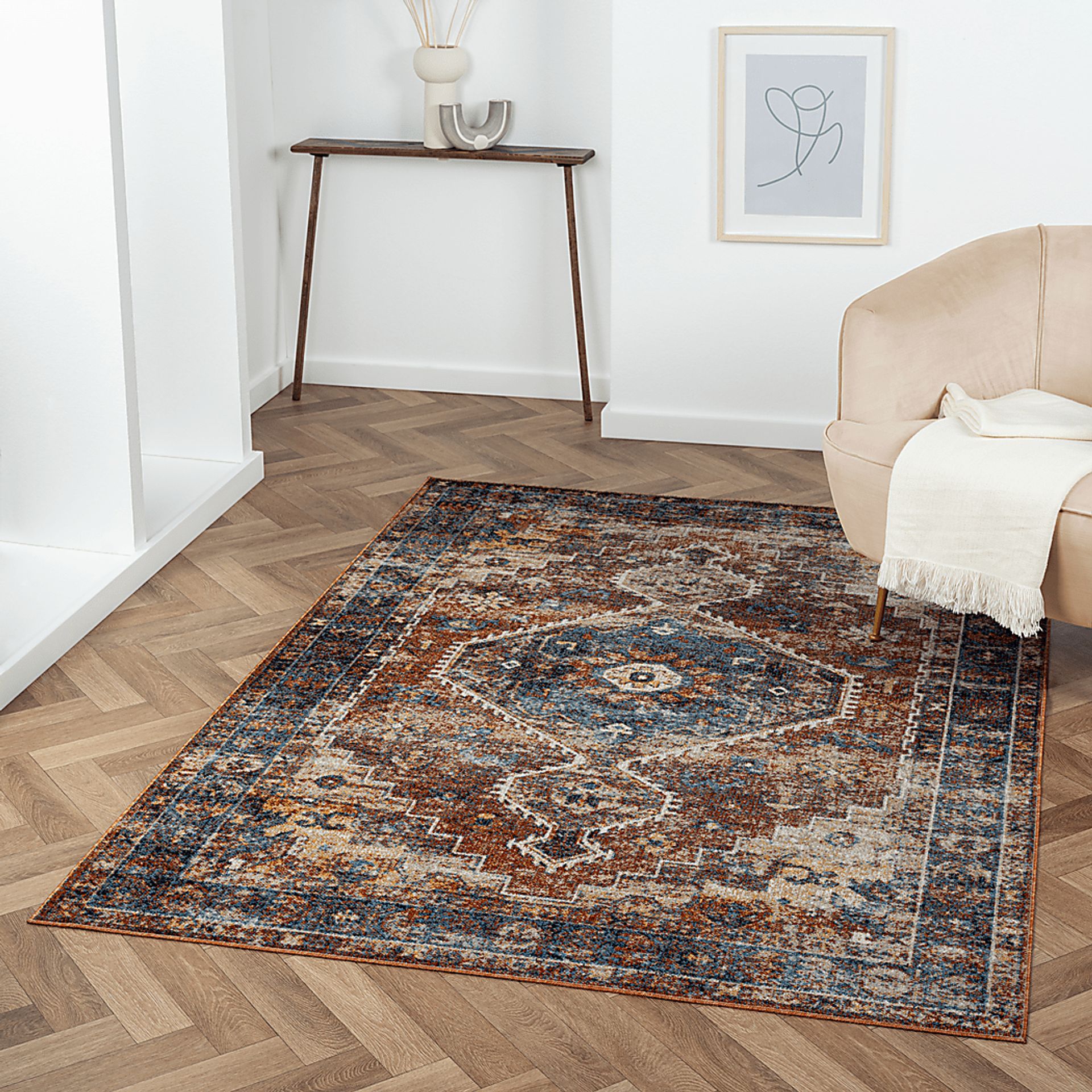 Chichester Blue 7'9 x 9'9 Rug - Image 2
