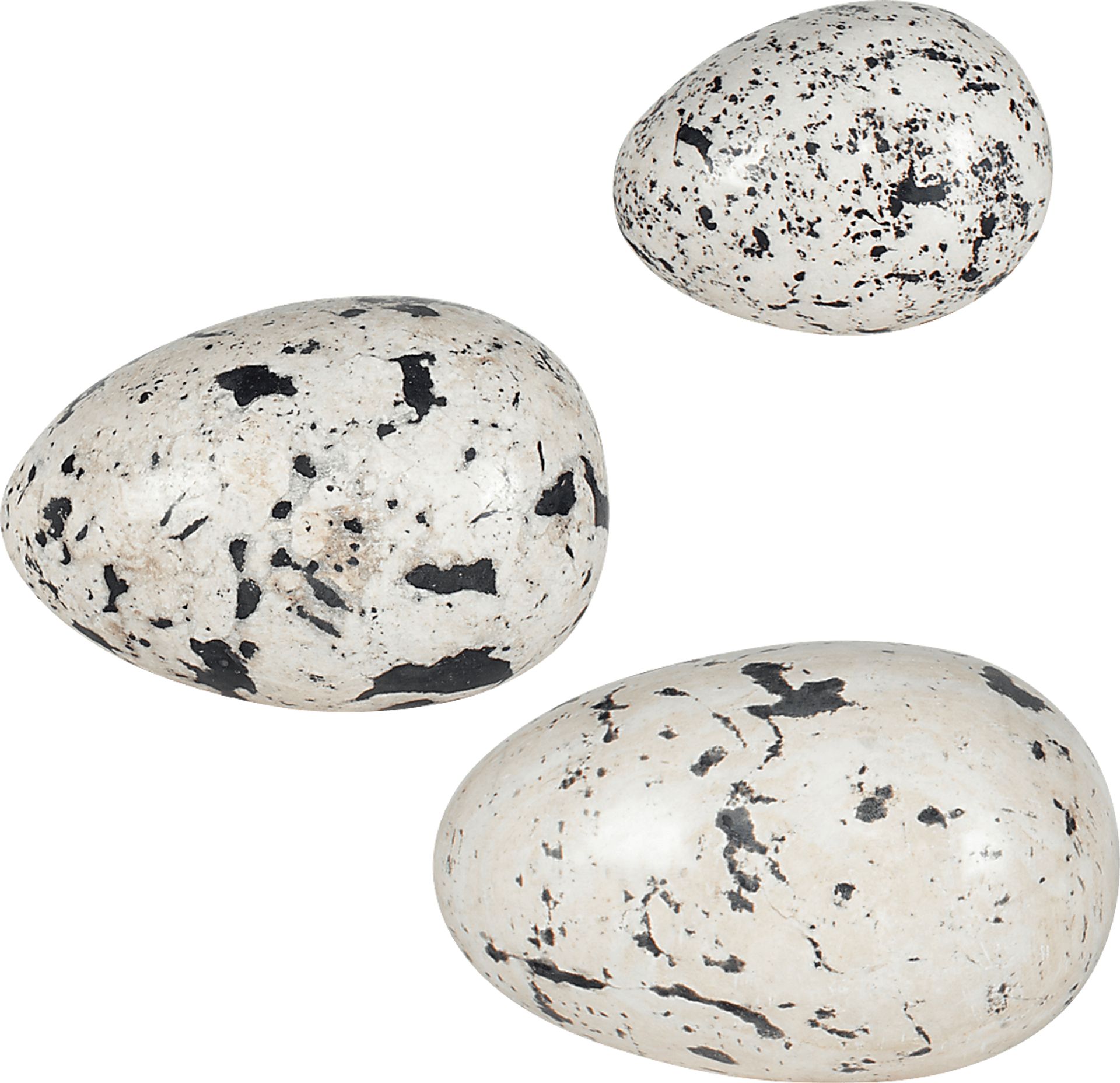 Chicka White Outdoor Sculpture, Set of 3 - Image 7