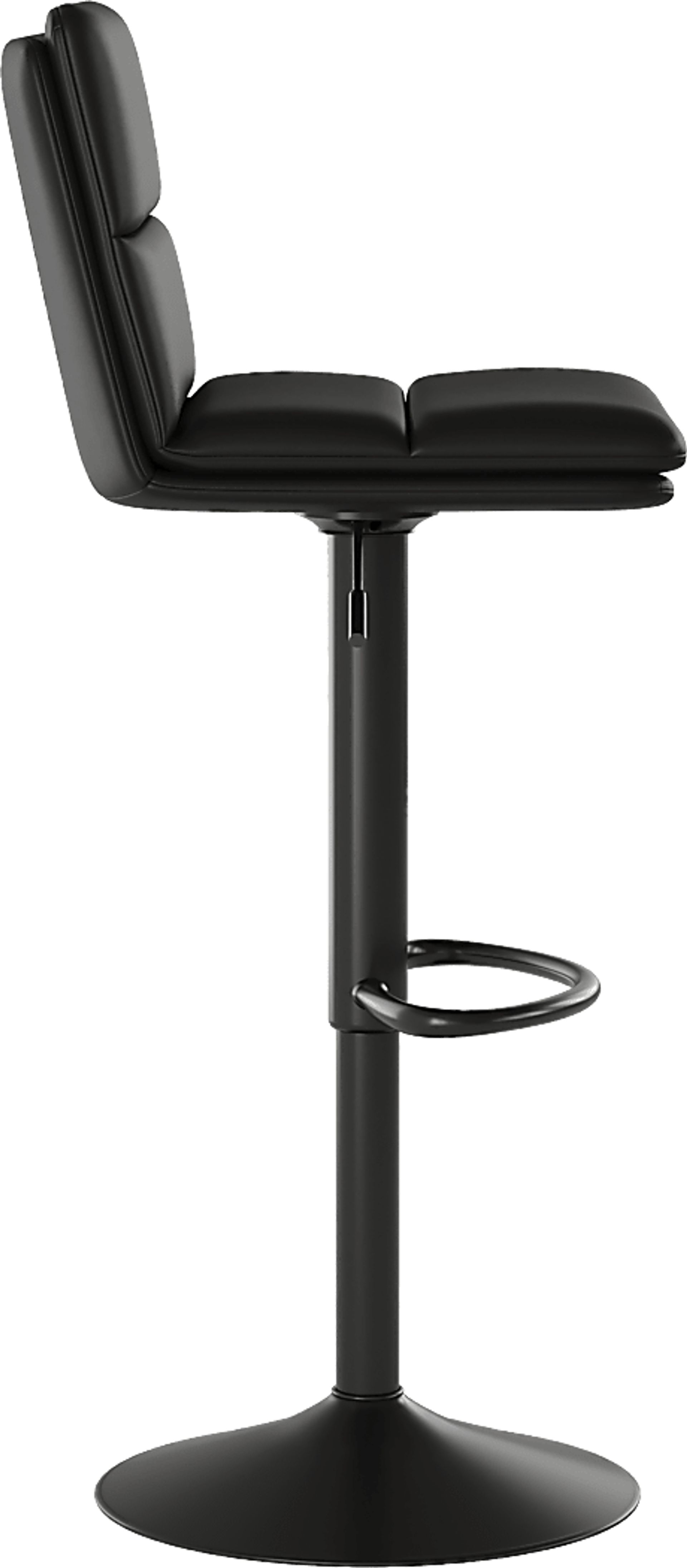 Chickaree Black Barstool, Set of 2 - Image 6