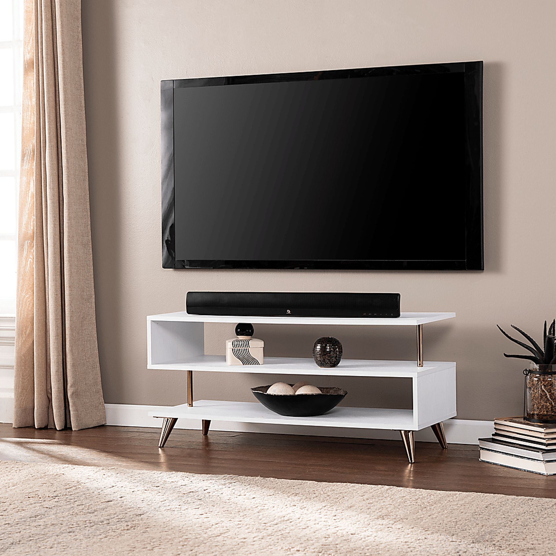 Chickering White 40 in. Console - Image 4