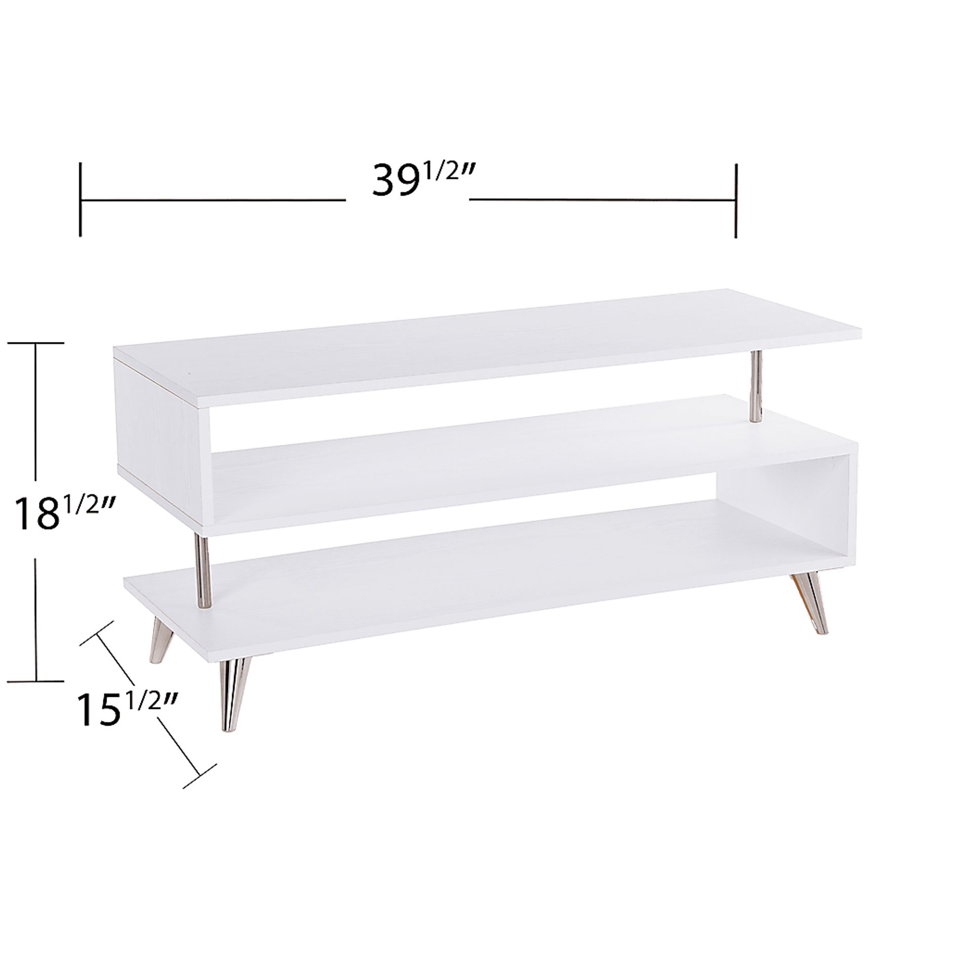 Chickering White 40 in. Console - Image 5