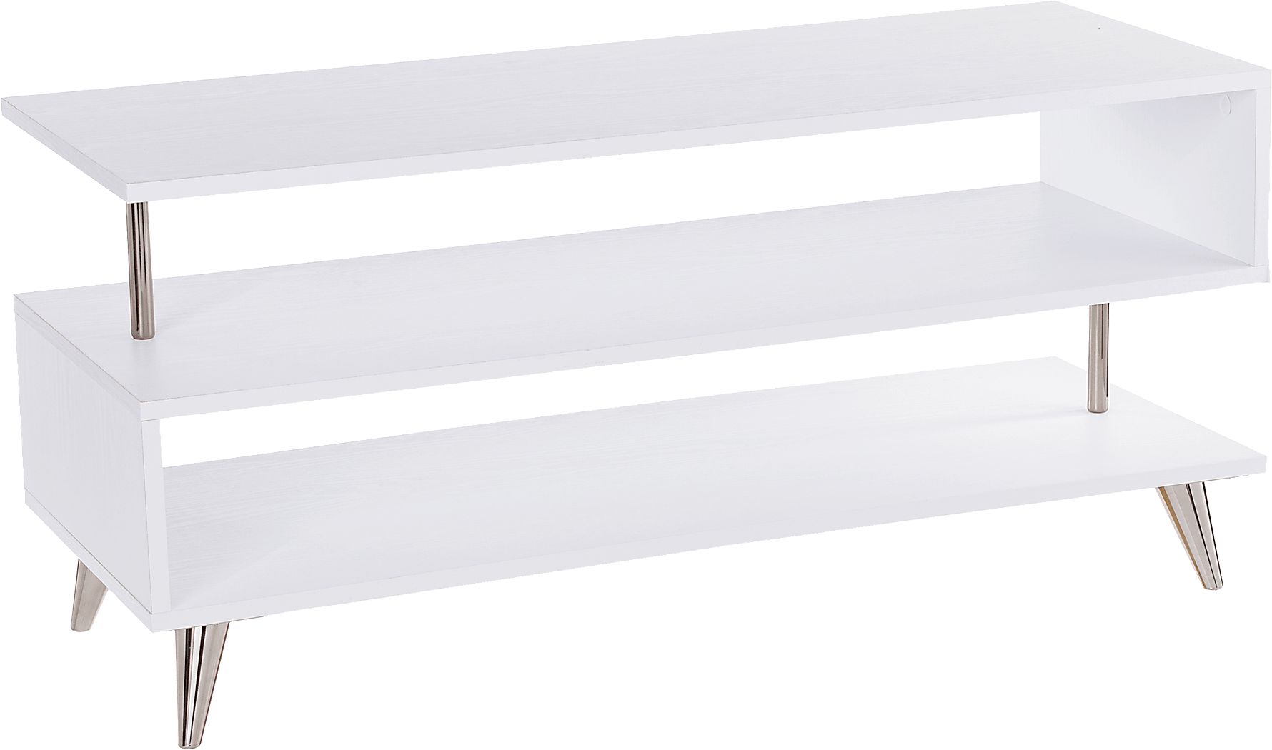 Chickering White 40 in. Console Rooms To Go