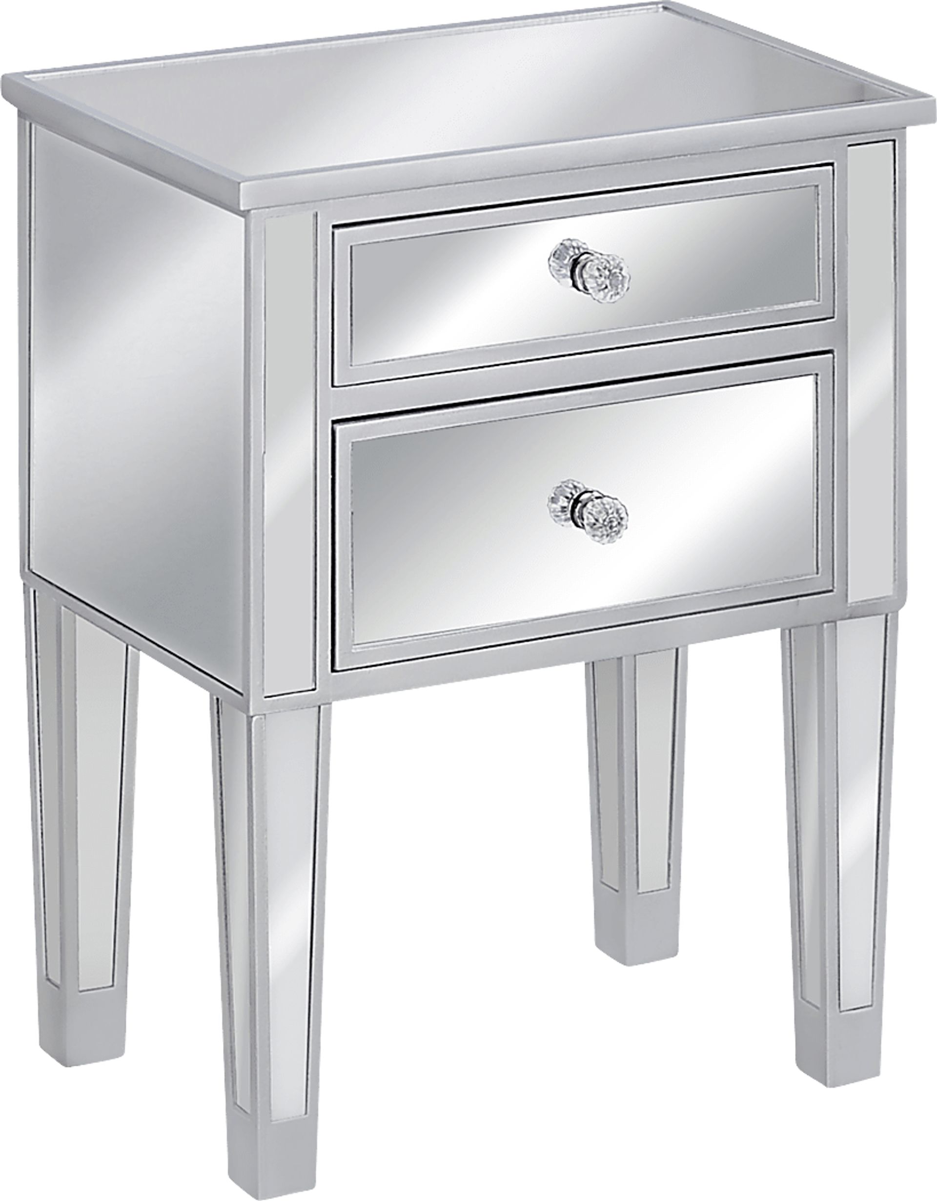 Chickerling Silver Nightstand - Image 1