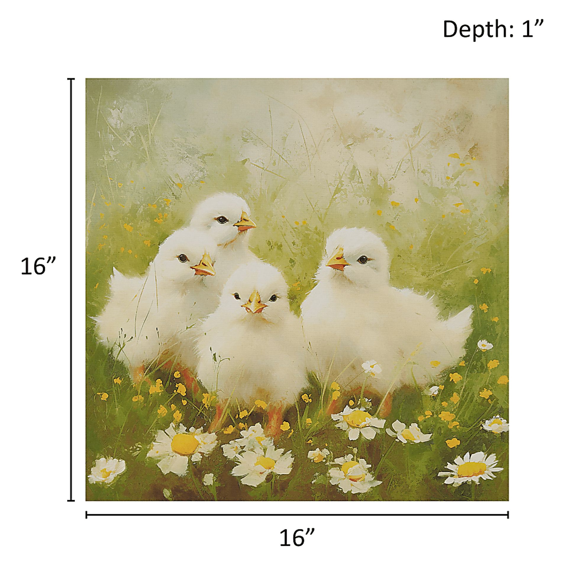 Chicks In The Sun Green Wall Decor - Image 8