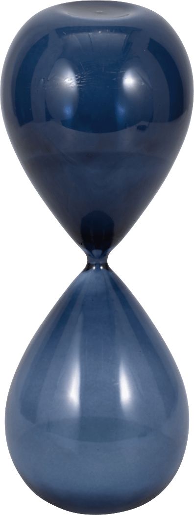 Chicosa Blue 12 in. Hourglass