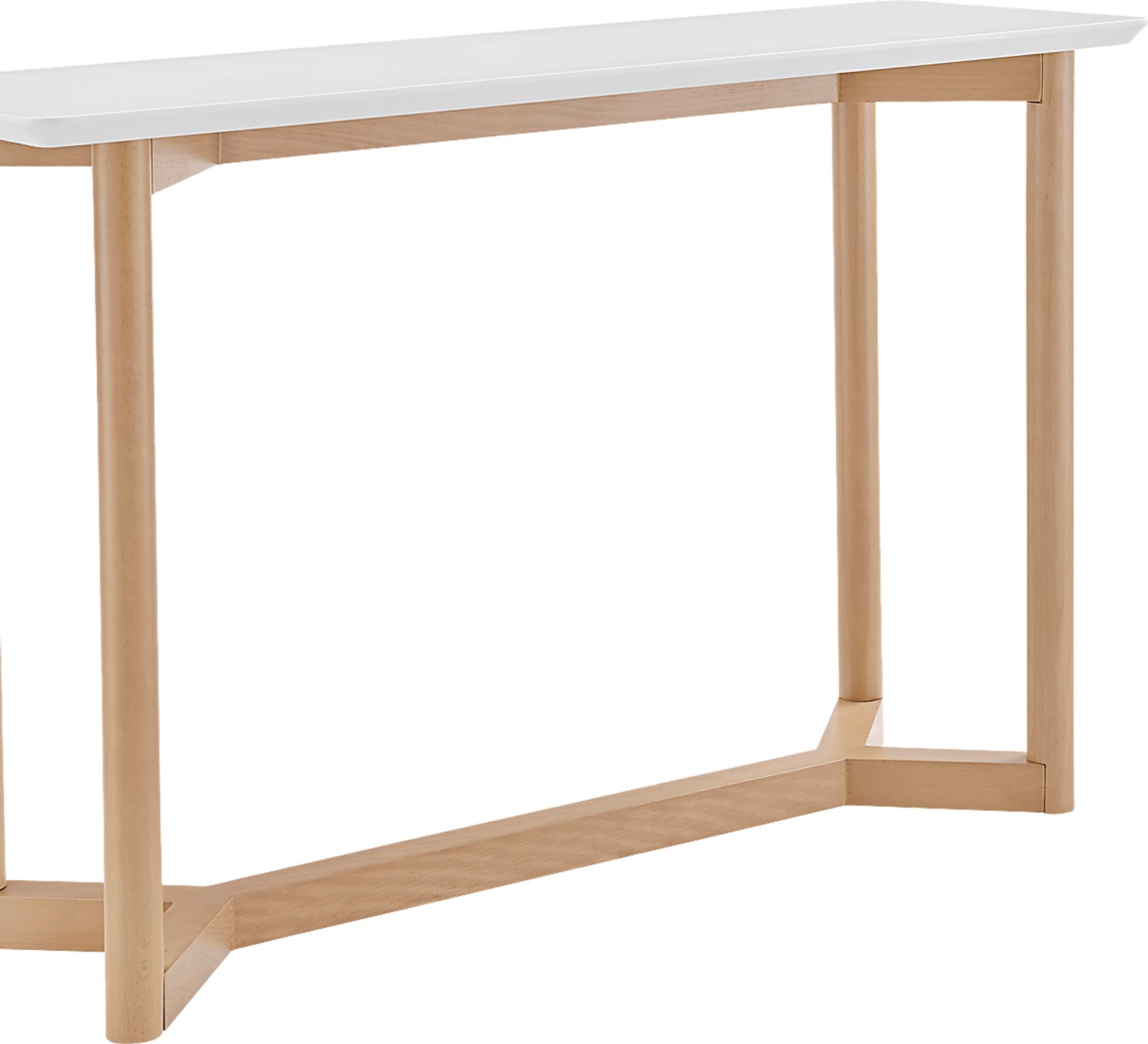 Chicotey White Console Table - Image 5
