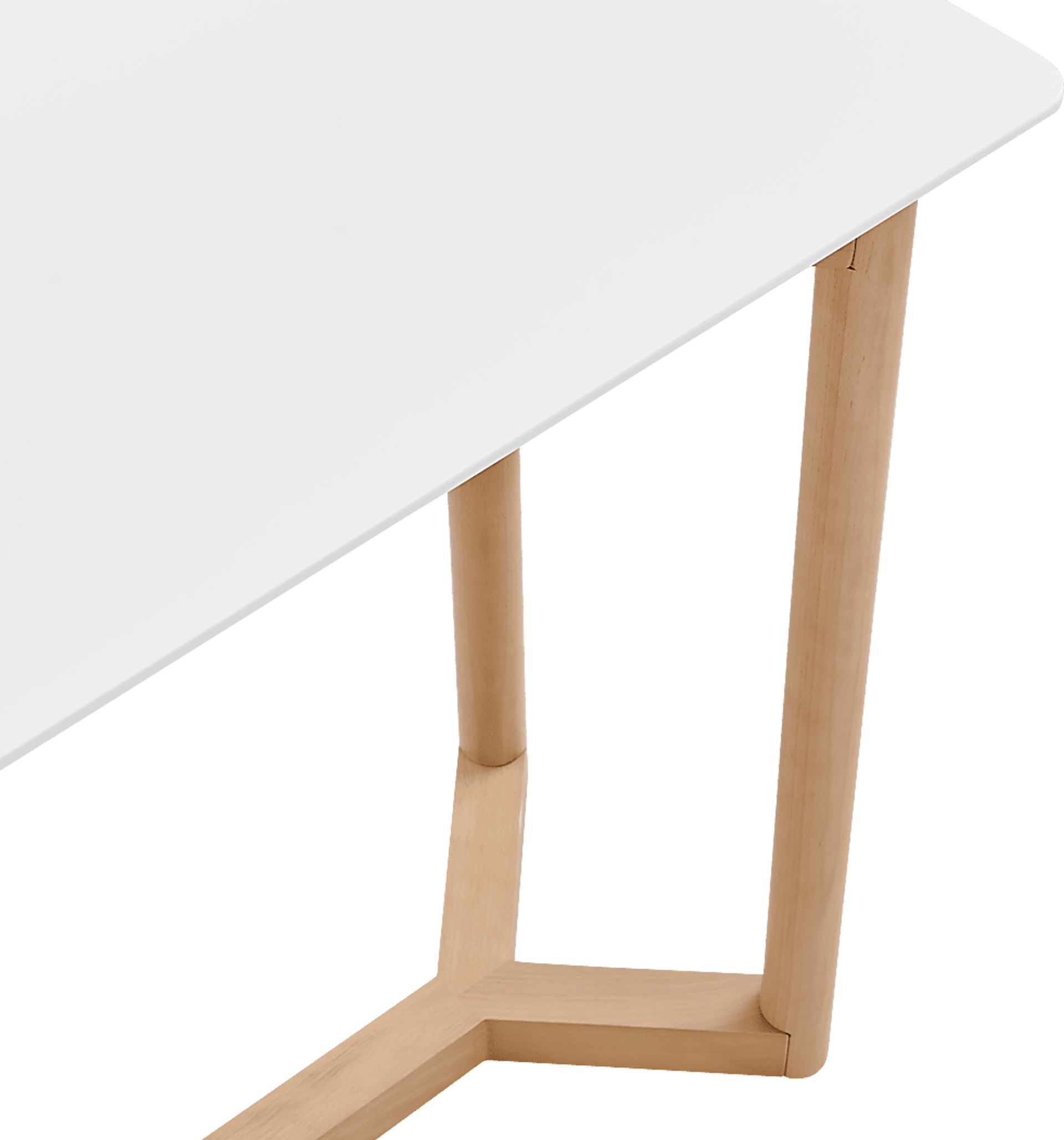 Chicotey White Console Table - Image 6