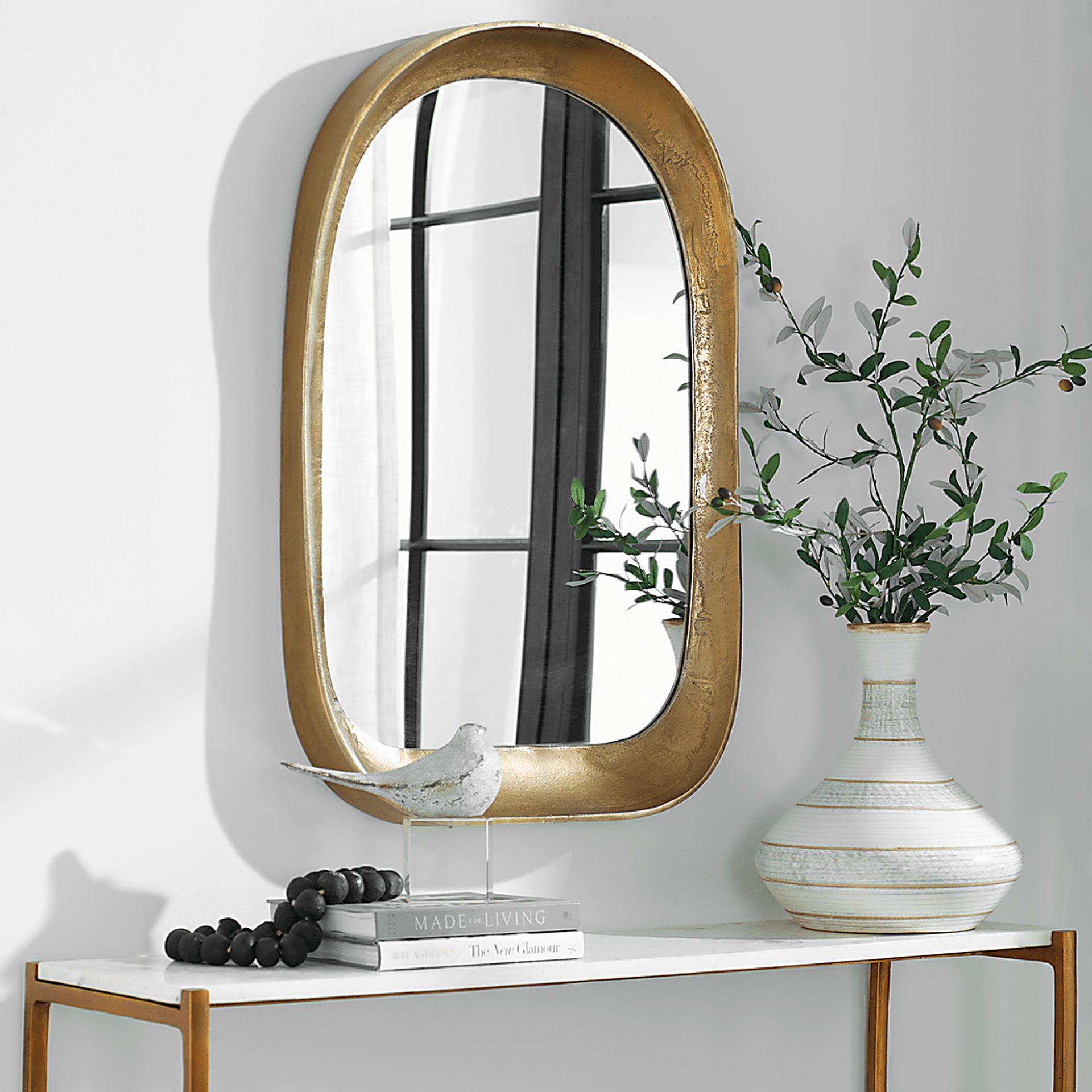 Chieco Brass Mirror - Image 4