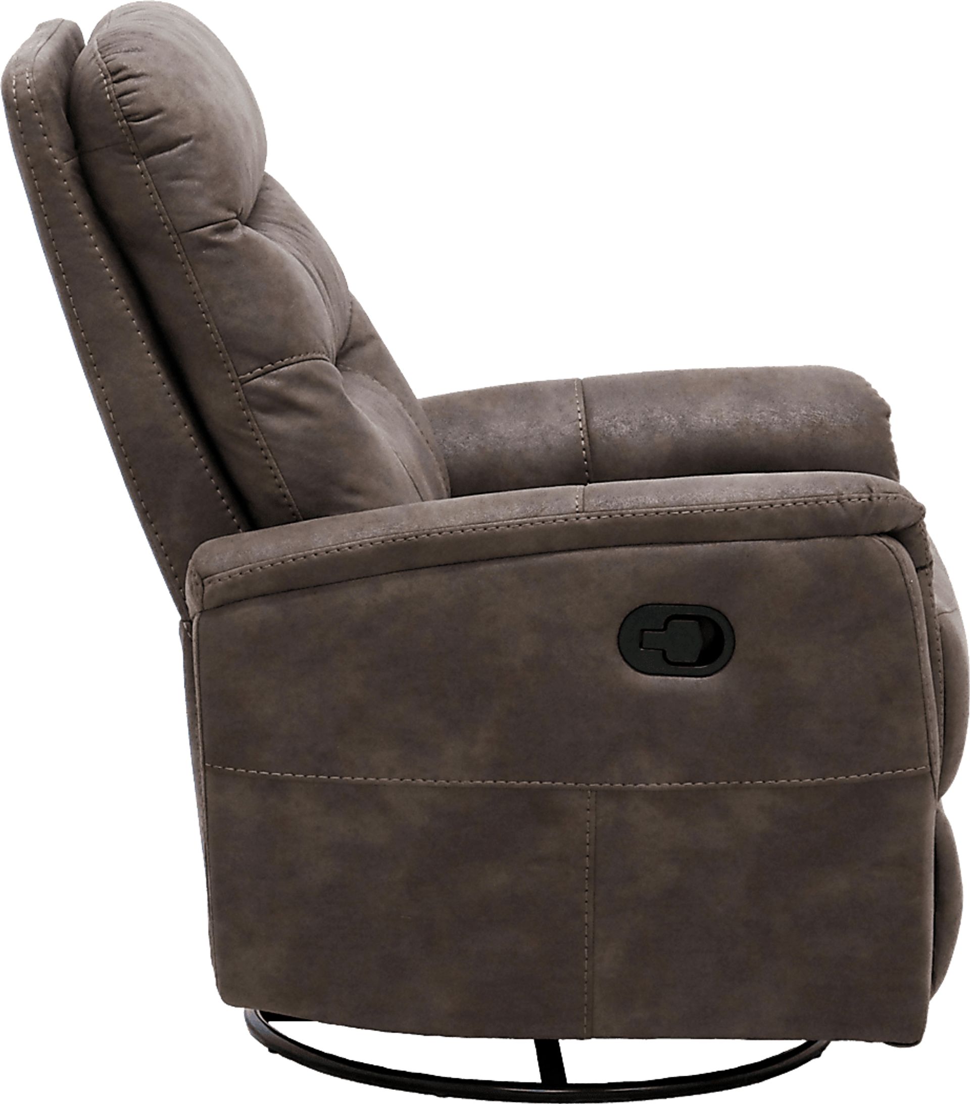 Chierii Brown Glider Recliner - Image 4
