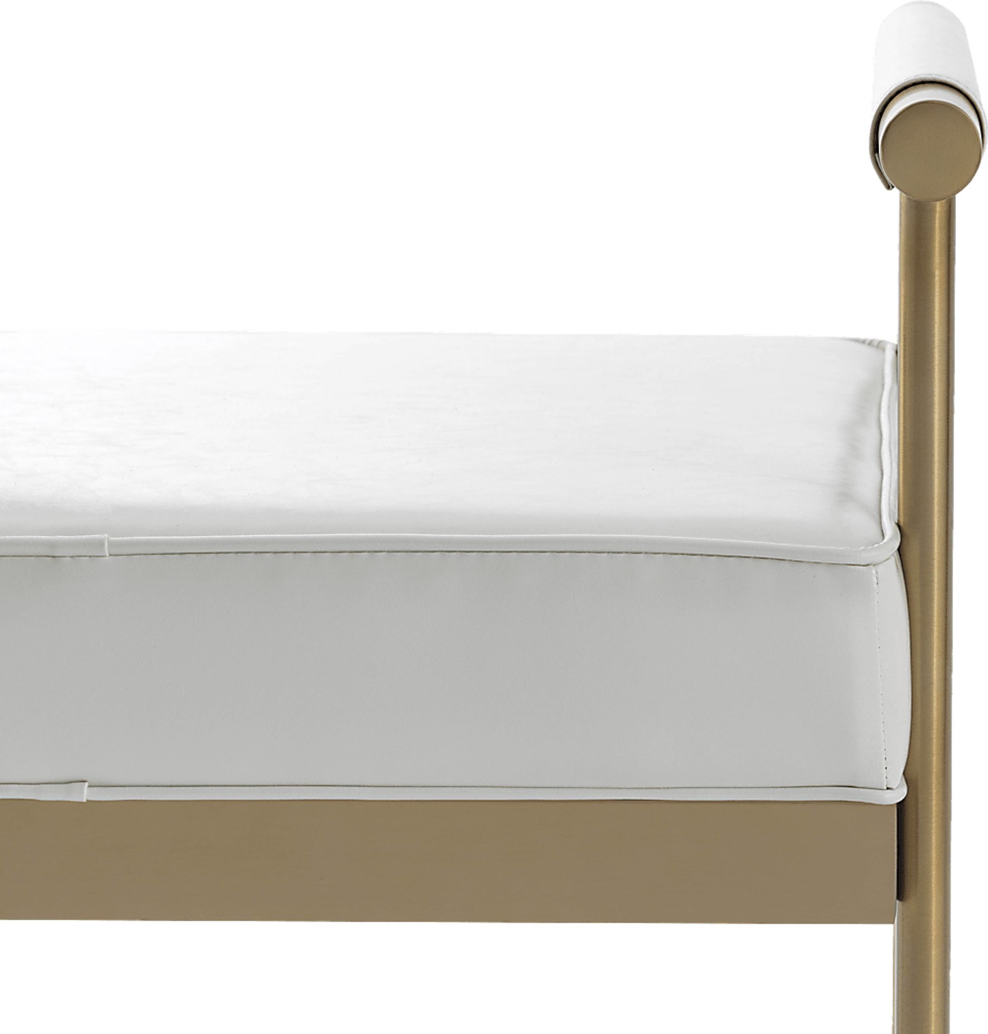 Chilcut White Bench - Image 8