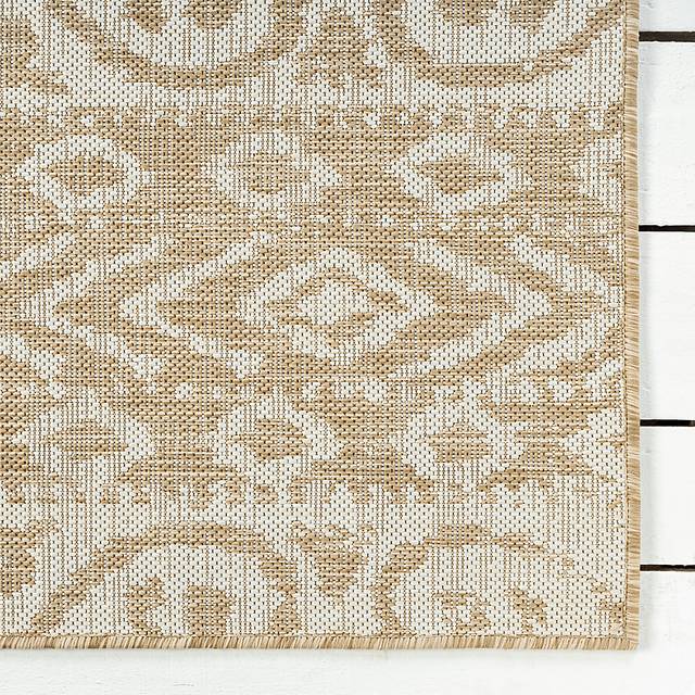 Chiley Beige 5' x 8' Indoor,Outdoor Rug - Thumbnail - Image 6