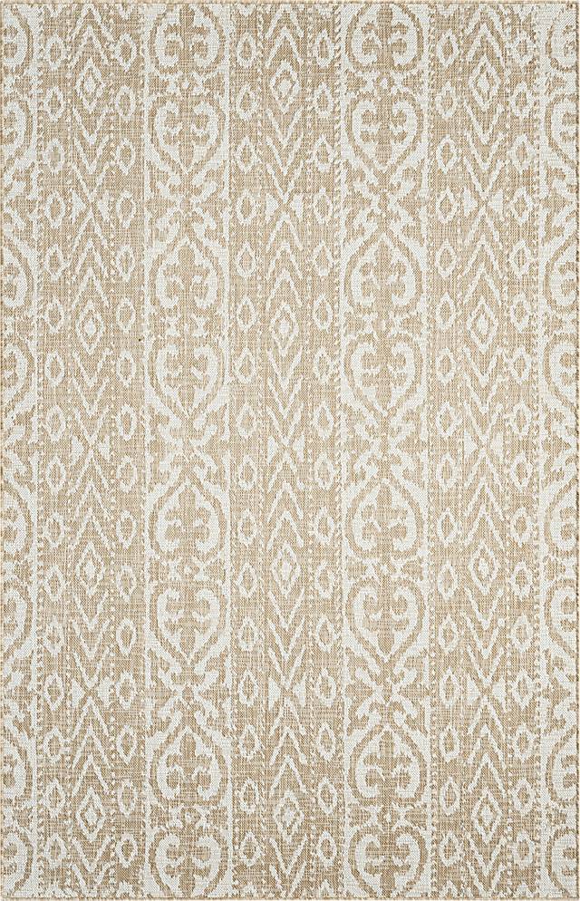 Chiley Beige 7'9 x 9'9 Indoor,Outdoor Rug - Thumbnail - Image 1