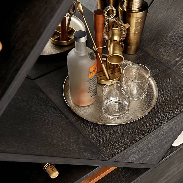Chinaberry Gray Bar Cabinet - Thumbnail - Image 10