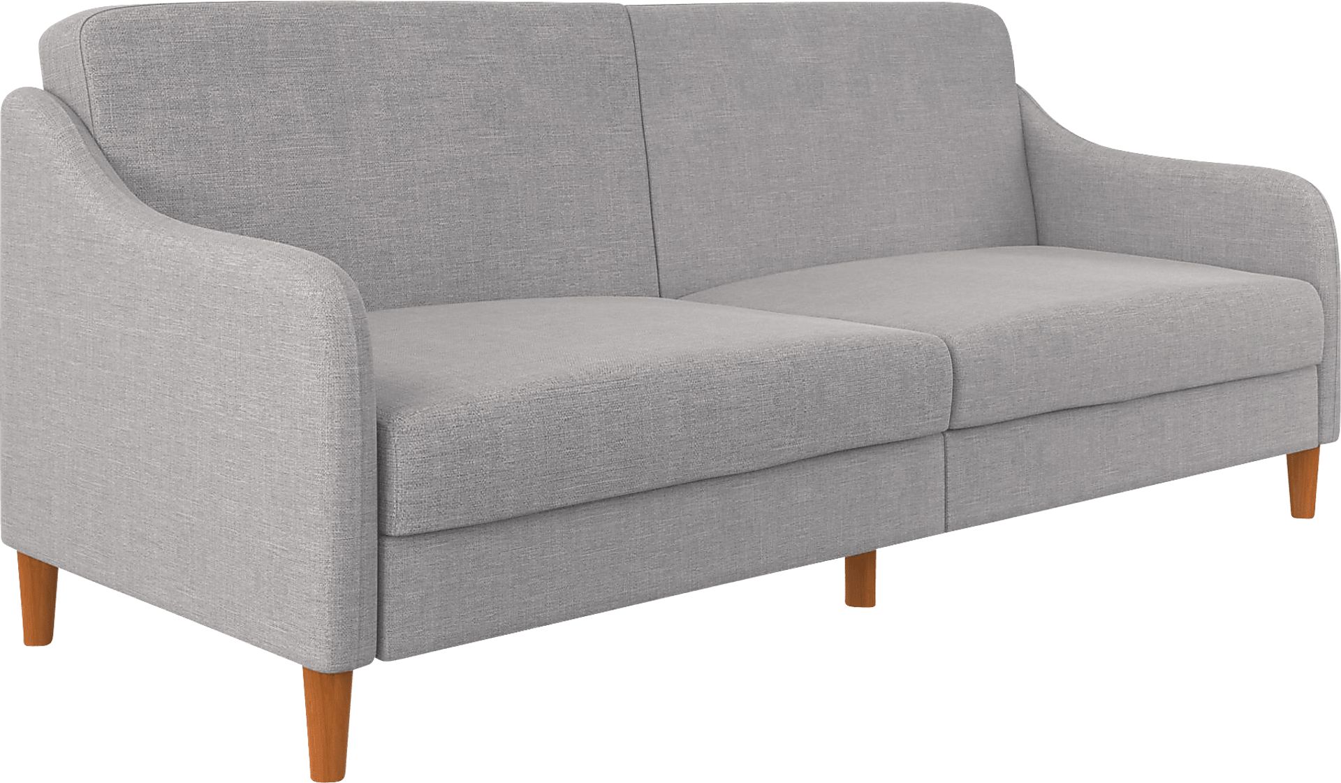 Chinauld II Light Gray Futon - Image 1