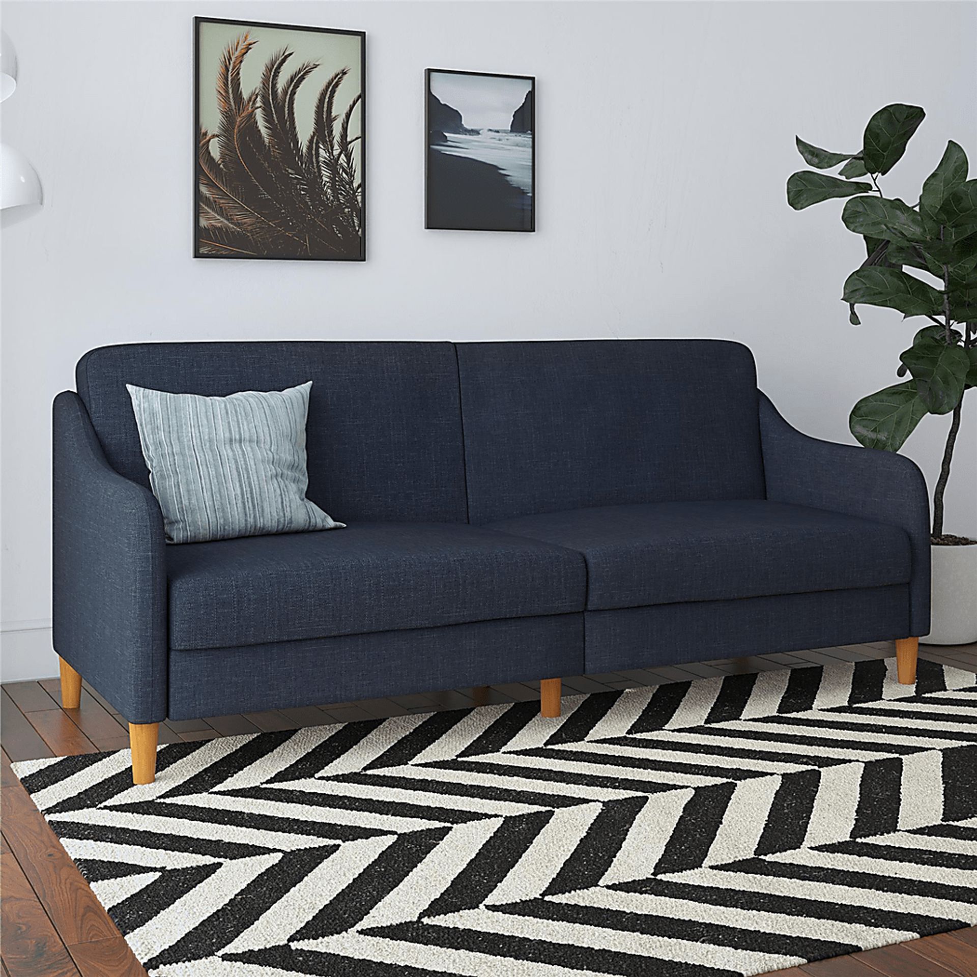 Chinauld II Navy Futon - Image 2