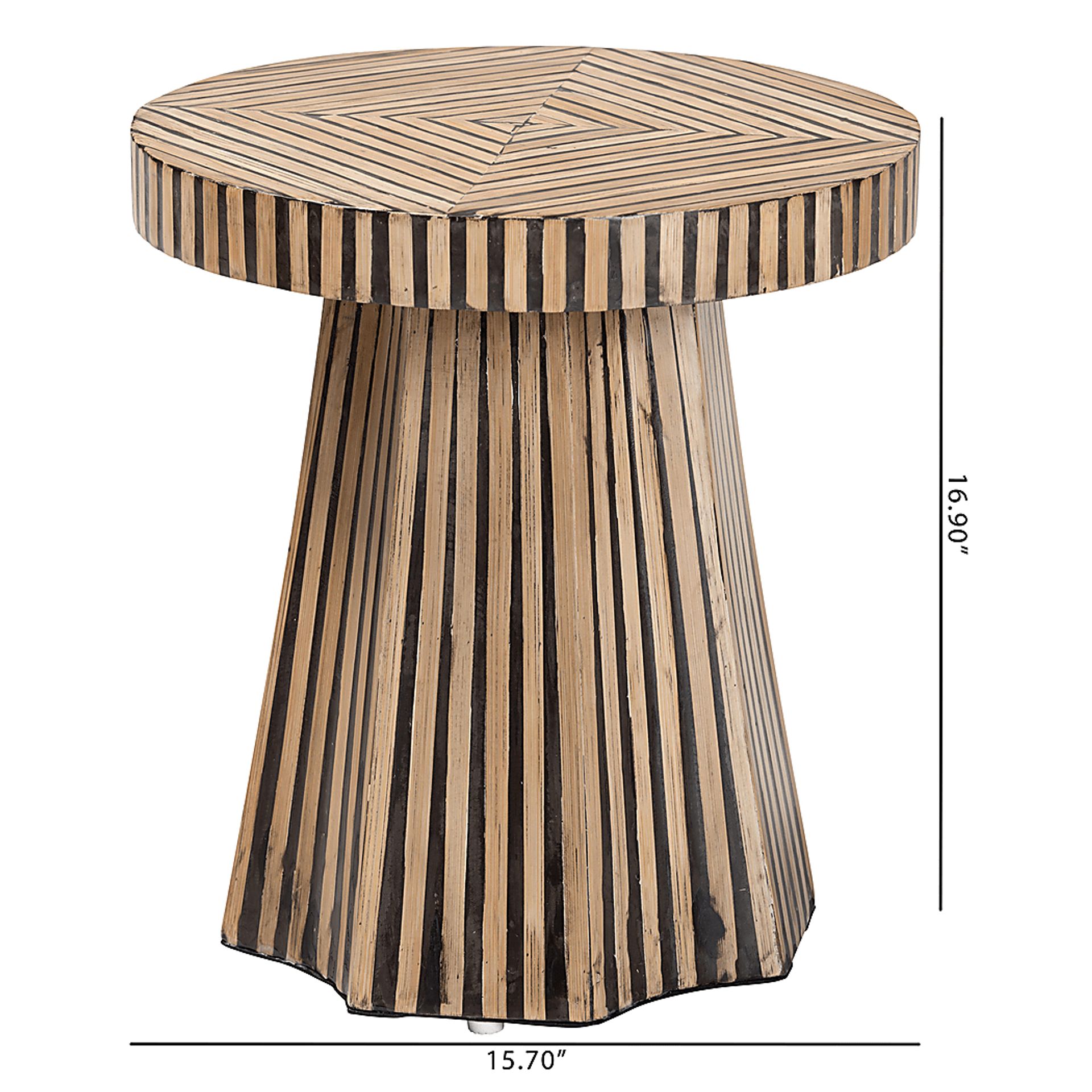 Chinkapin Brown End Table - Image 7
