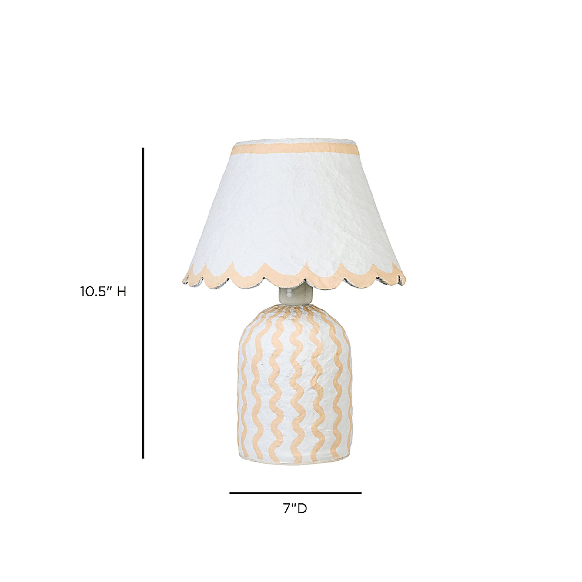 Chinwe Peach Lamp - Image 5