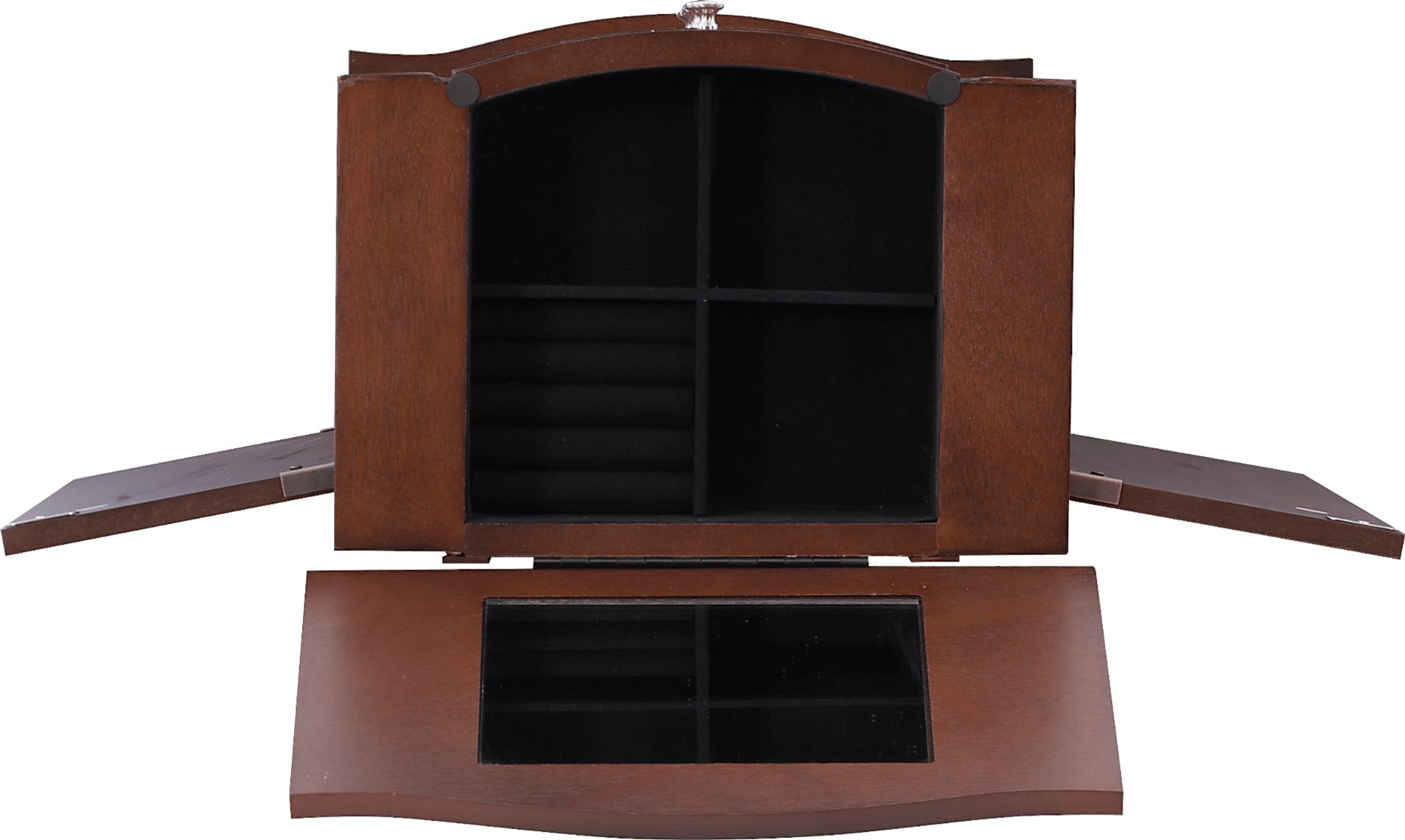 Chipco Brown Jewelry Armoire - Image 11