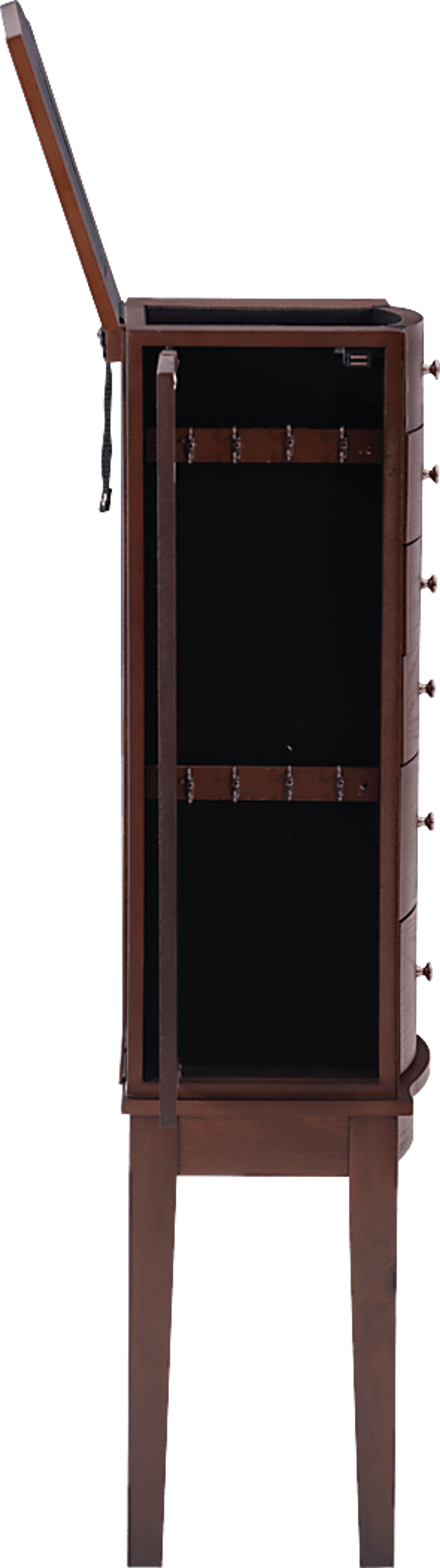 Chipco Brown Jewelry Armoire - Image 10