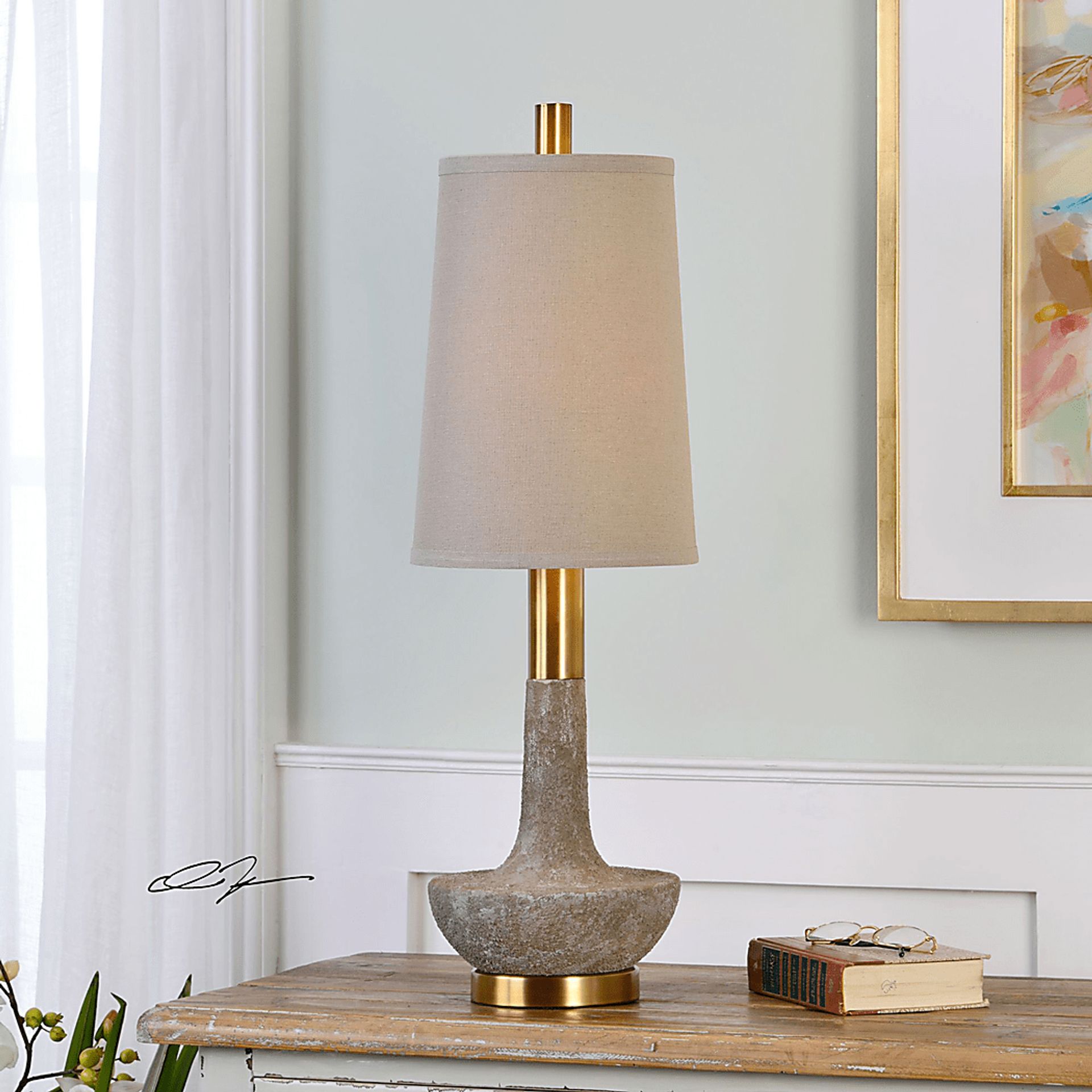 Chipman Gray Lamp - Image 2