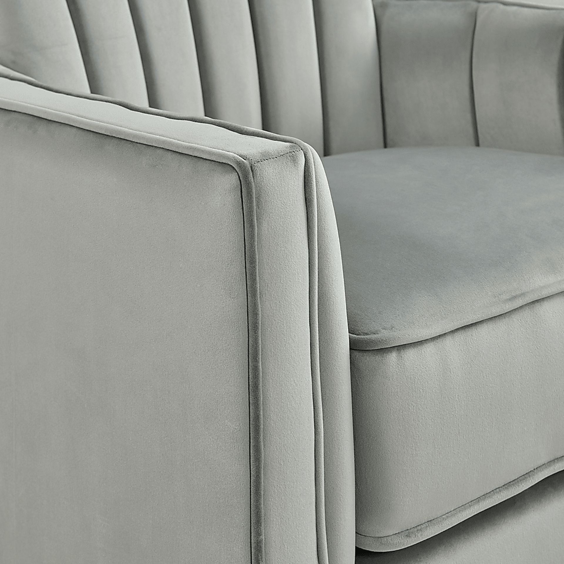 Chippenham Gray Accent Swivel Chair - Image 4