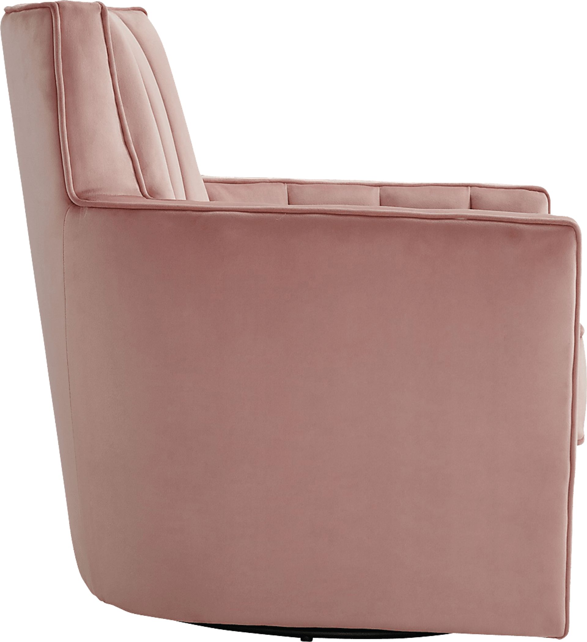 Chippenham Pink Accent Swivel Chair - Image 3